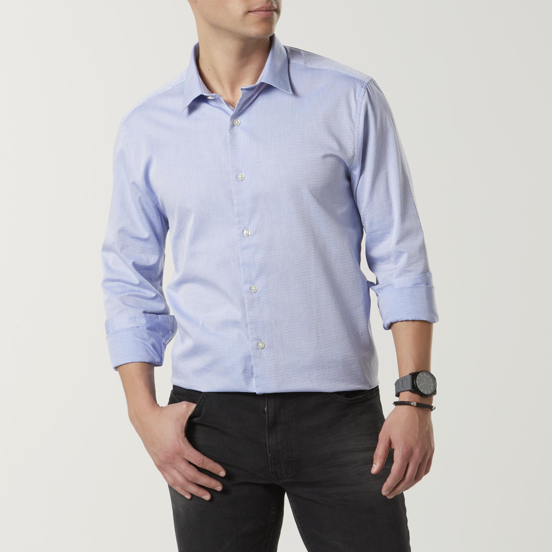 Structure Men's Slim Fit Dress Shirt - Geometric