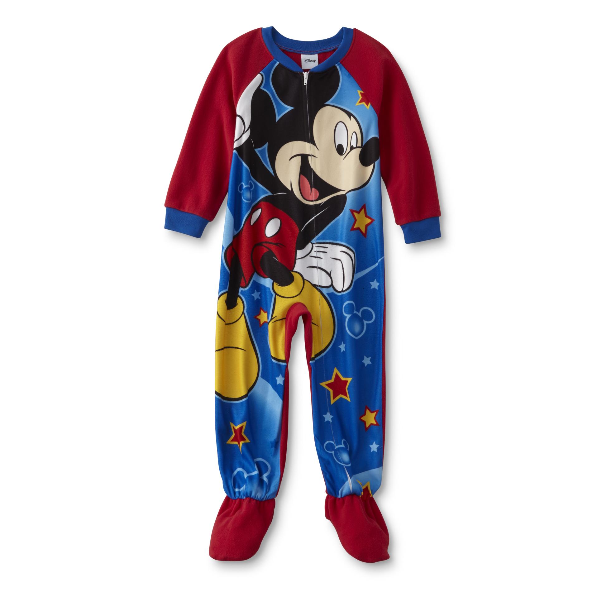 Disney Mickey Mouse Toddler Boy's Sleeper Pajamas