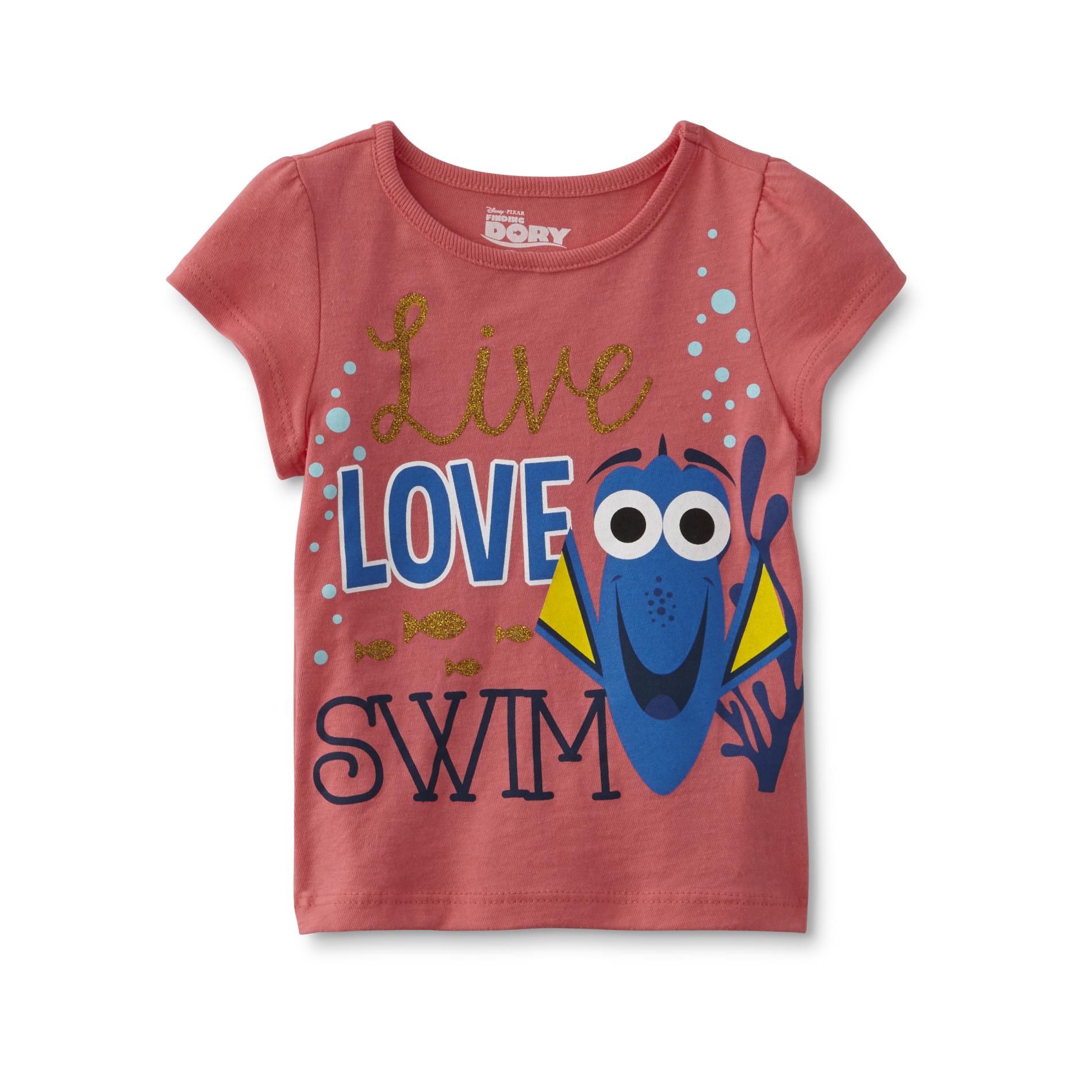 Disney Finding Dory Toddler Girl's Graphic T-Shirt
