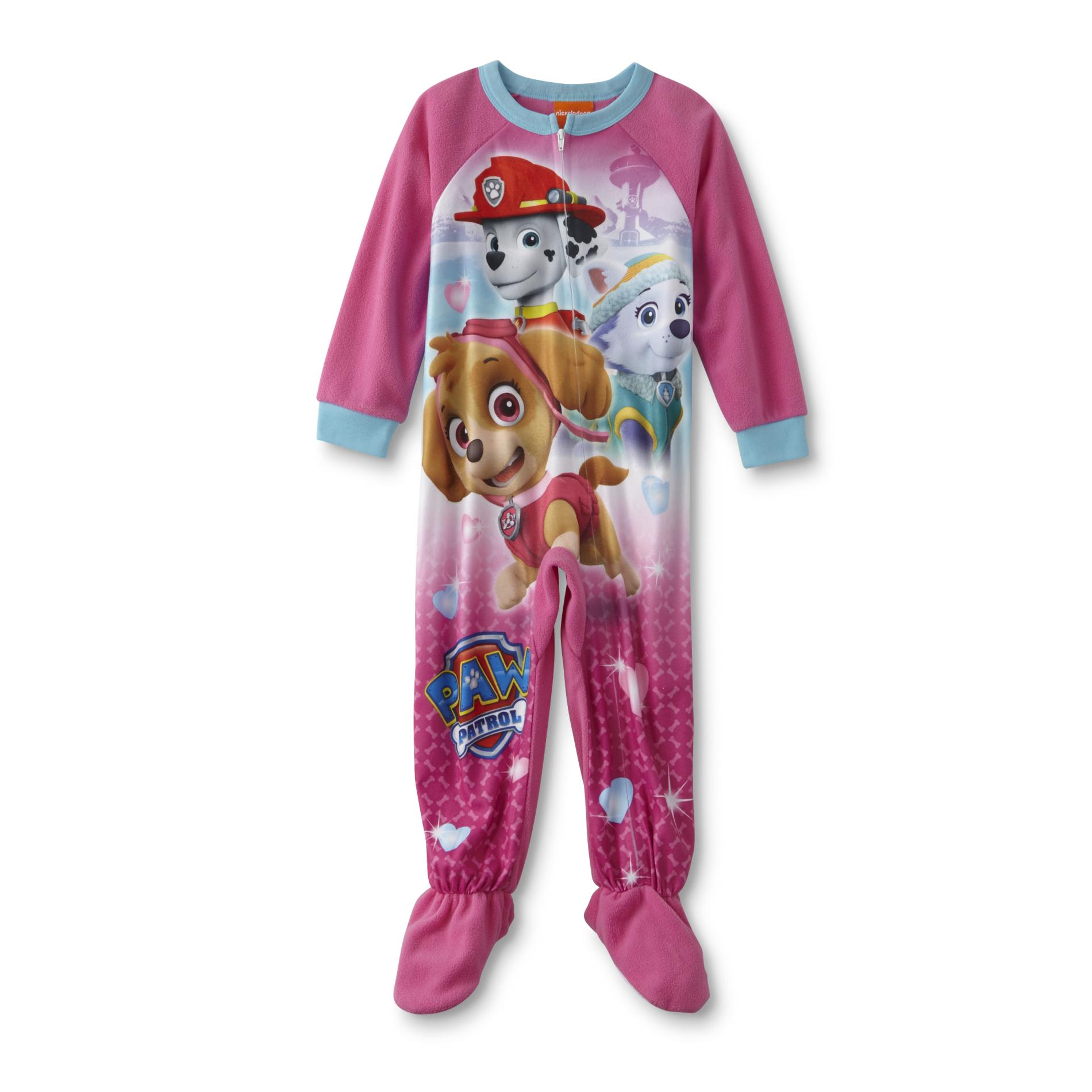 Nickelodeon PAW Patrol Toddler Girl's Sleeper Pajamas