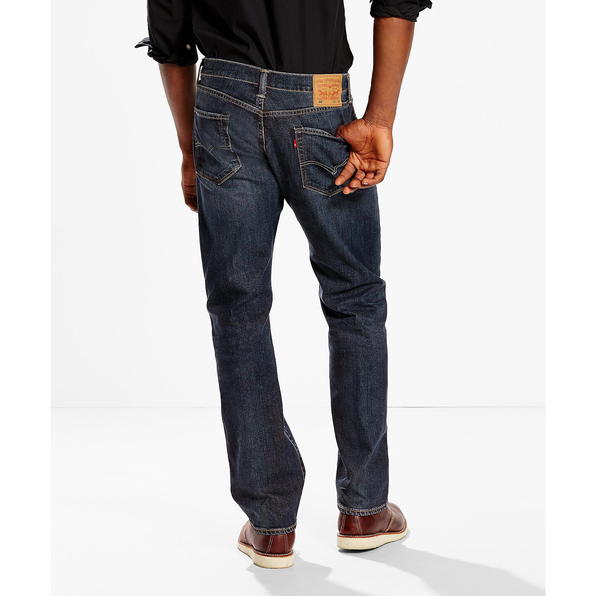 Levi's Men's 505 Regular Fit Jeans - Sears