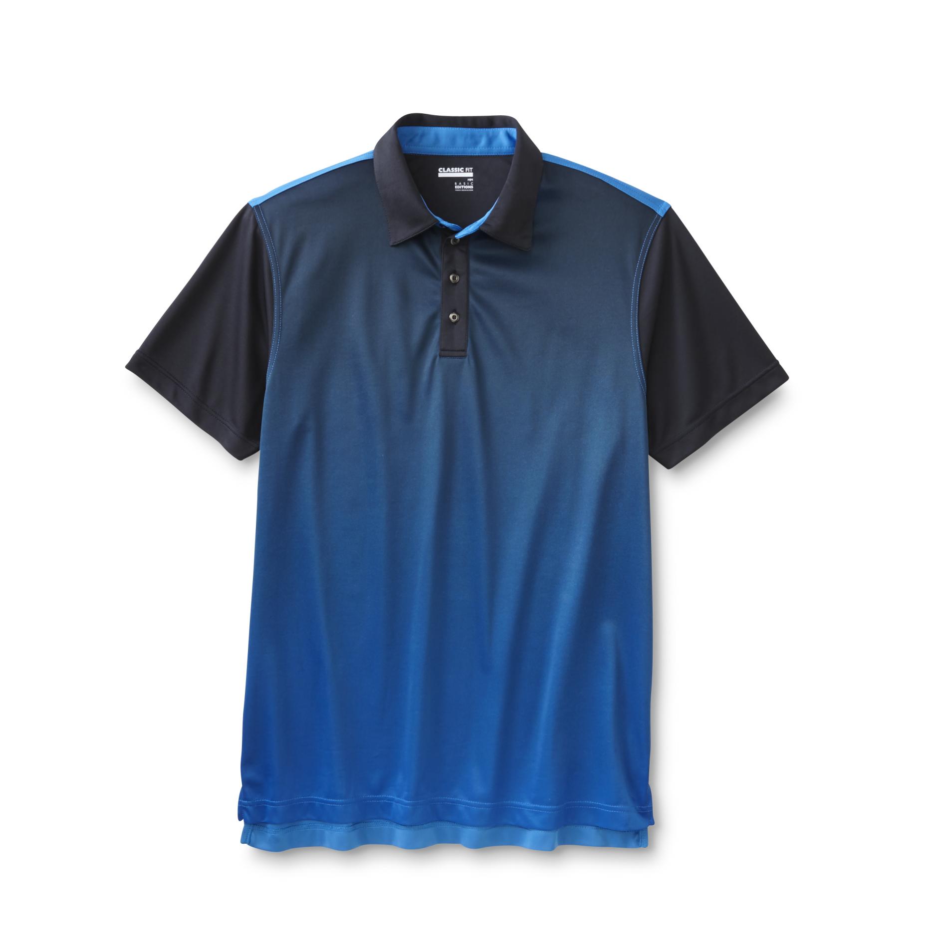Basic Editions Men's Polo Shirt - Colorblock