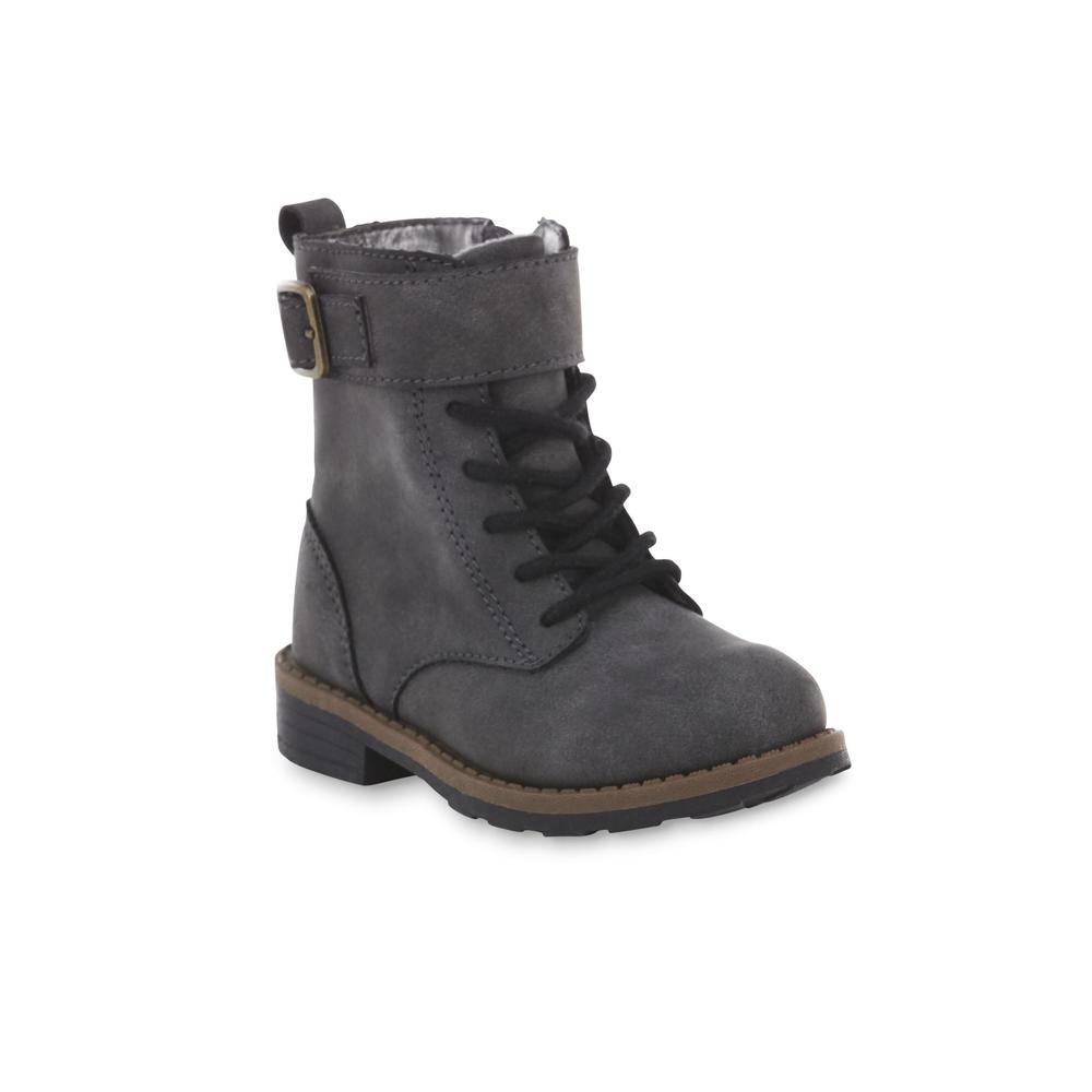 Carter's Toddler Girl's Comrade Gray Ankle Boot