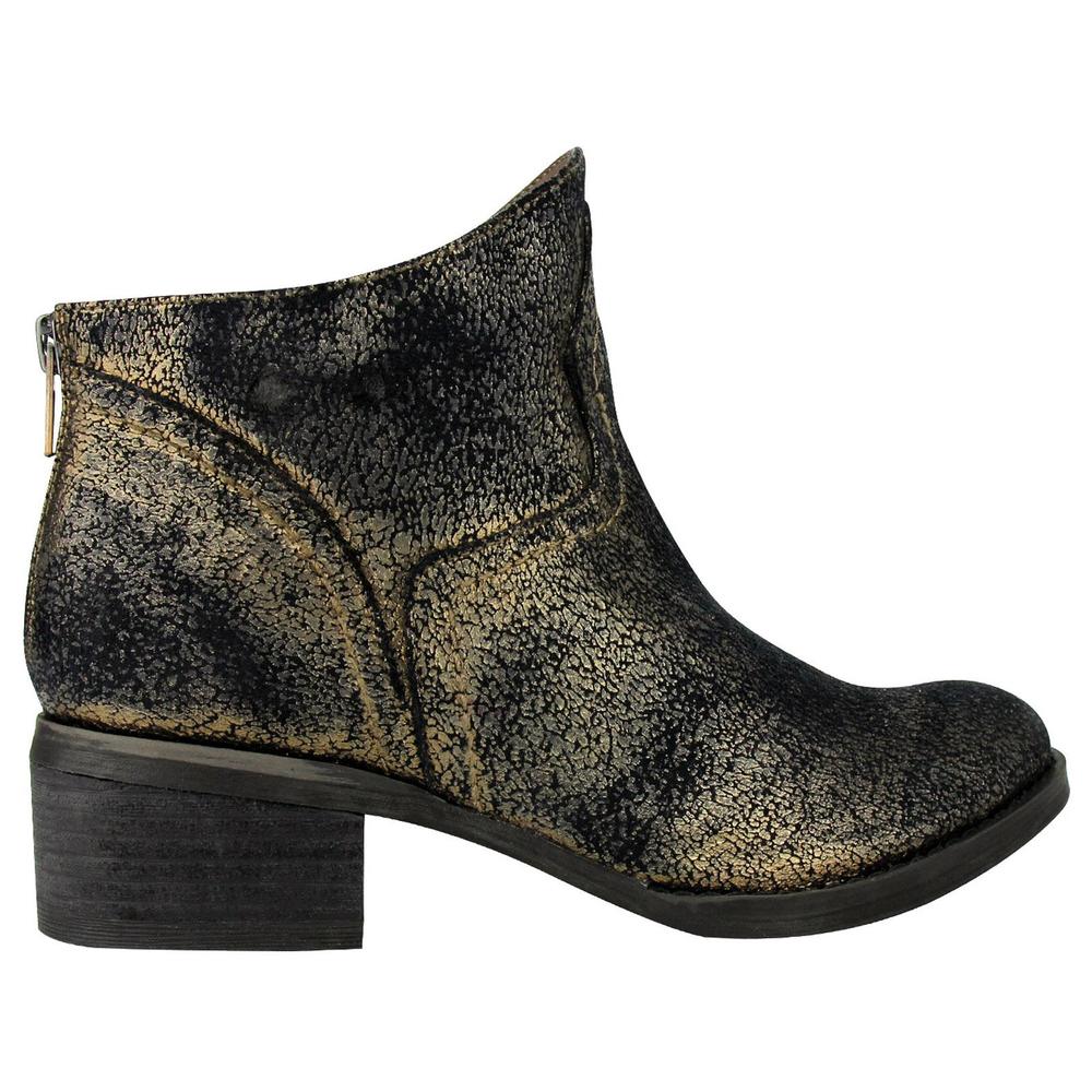 Not Rated Women's Sagitta Gold Ankle Bootie