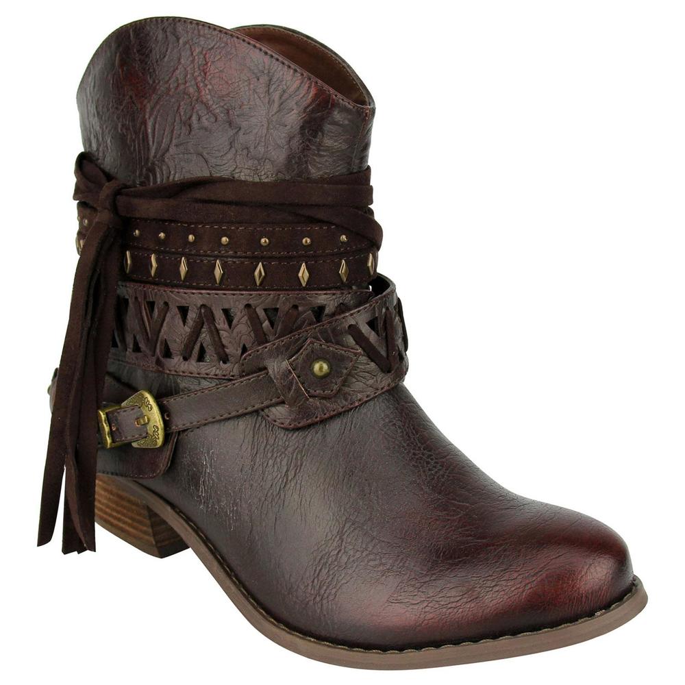 Not Rated Women's Naoni Boot - Wine