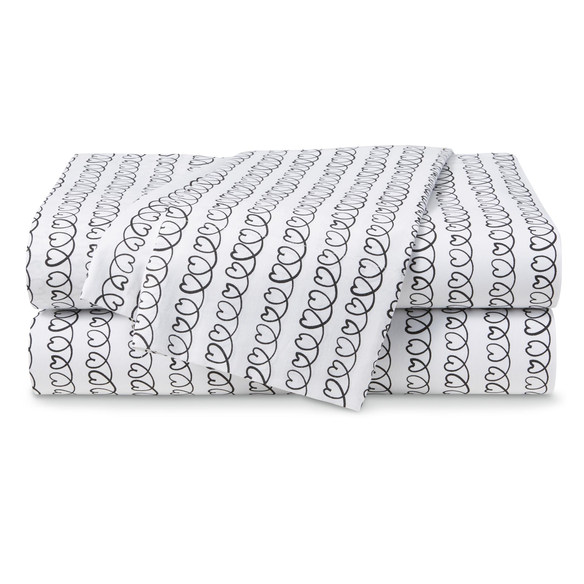 Joe Boxer 100 Cotton Percale Sheet Set Shop Your Way Online
