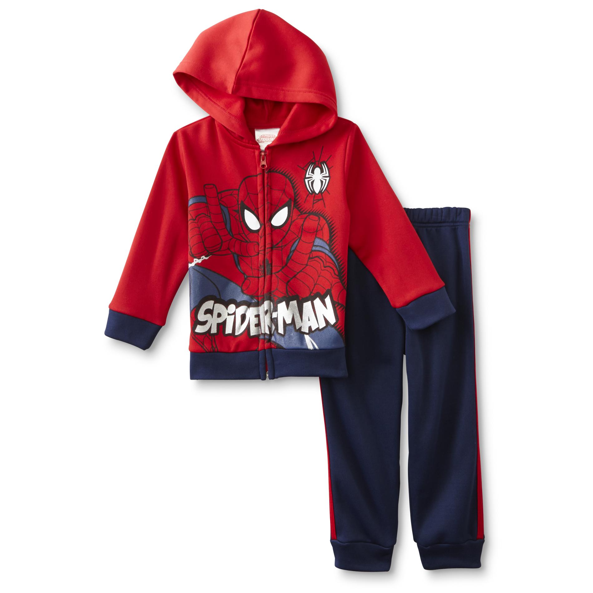 Marvel Spider-Man Toddler Boy's Hoodie Jacket & Pants
