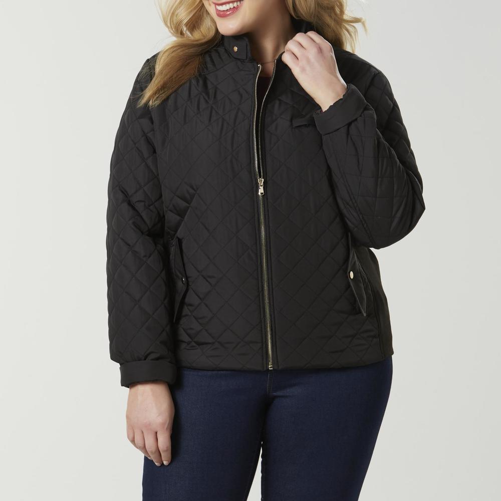 Women's Plus Quilted Jacket