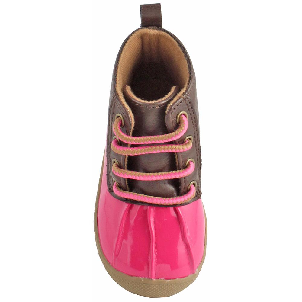 Natural Steps Toddler Girl's Ricki Pink Duck Boot
