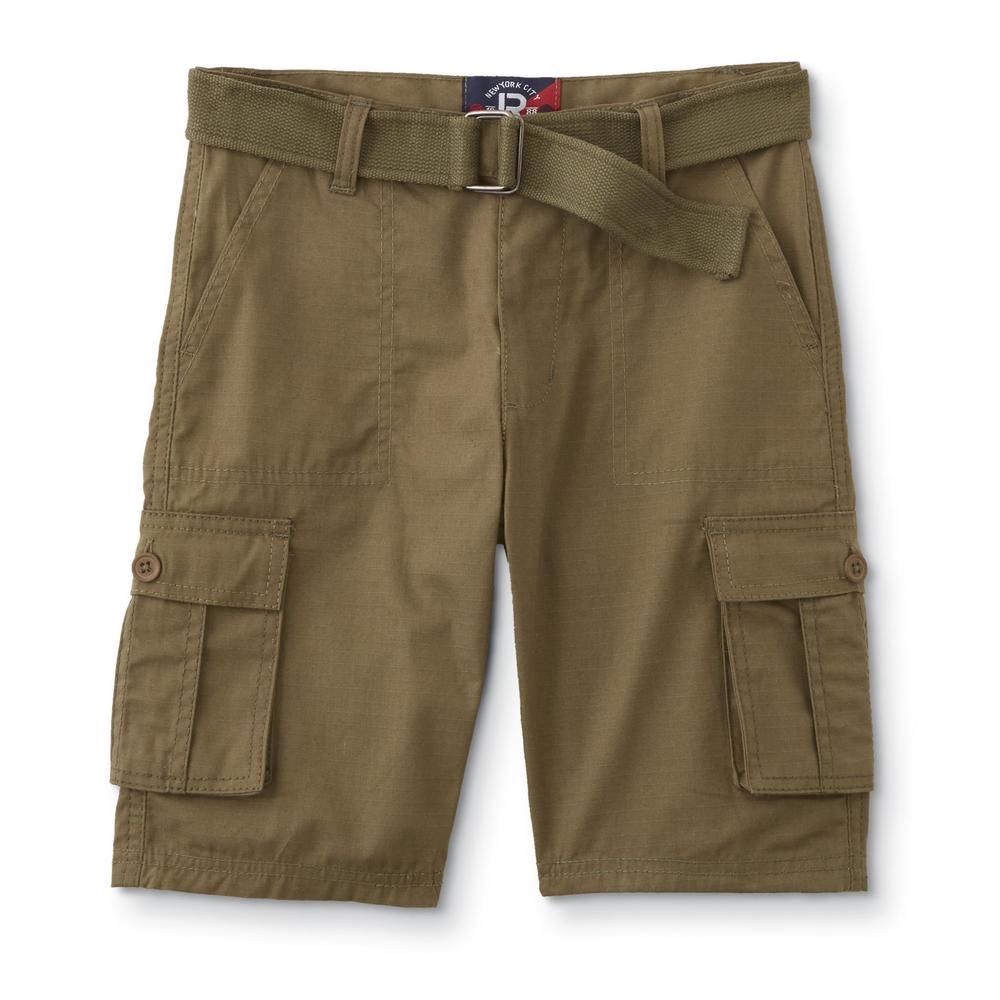 Simply Styled Boys' Belted Cargo Shorts