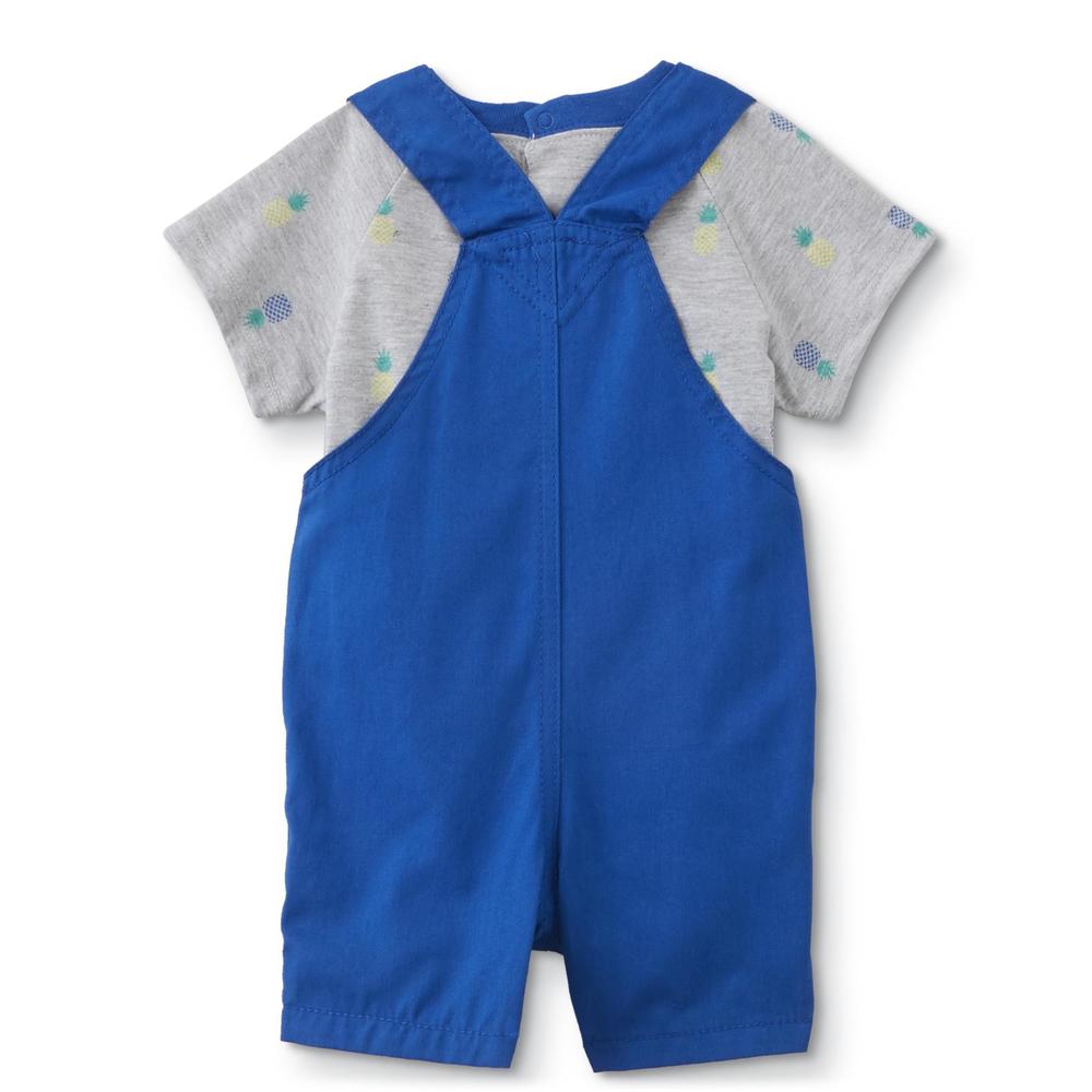 Children's Apparel Infant Boys' T-Shirt & Shortalls - Pineapple