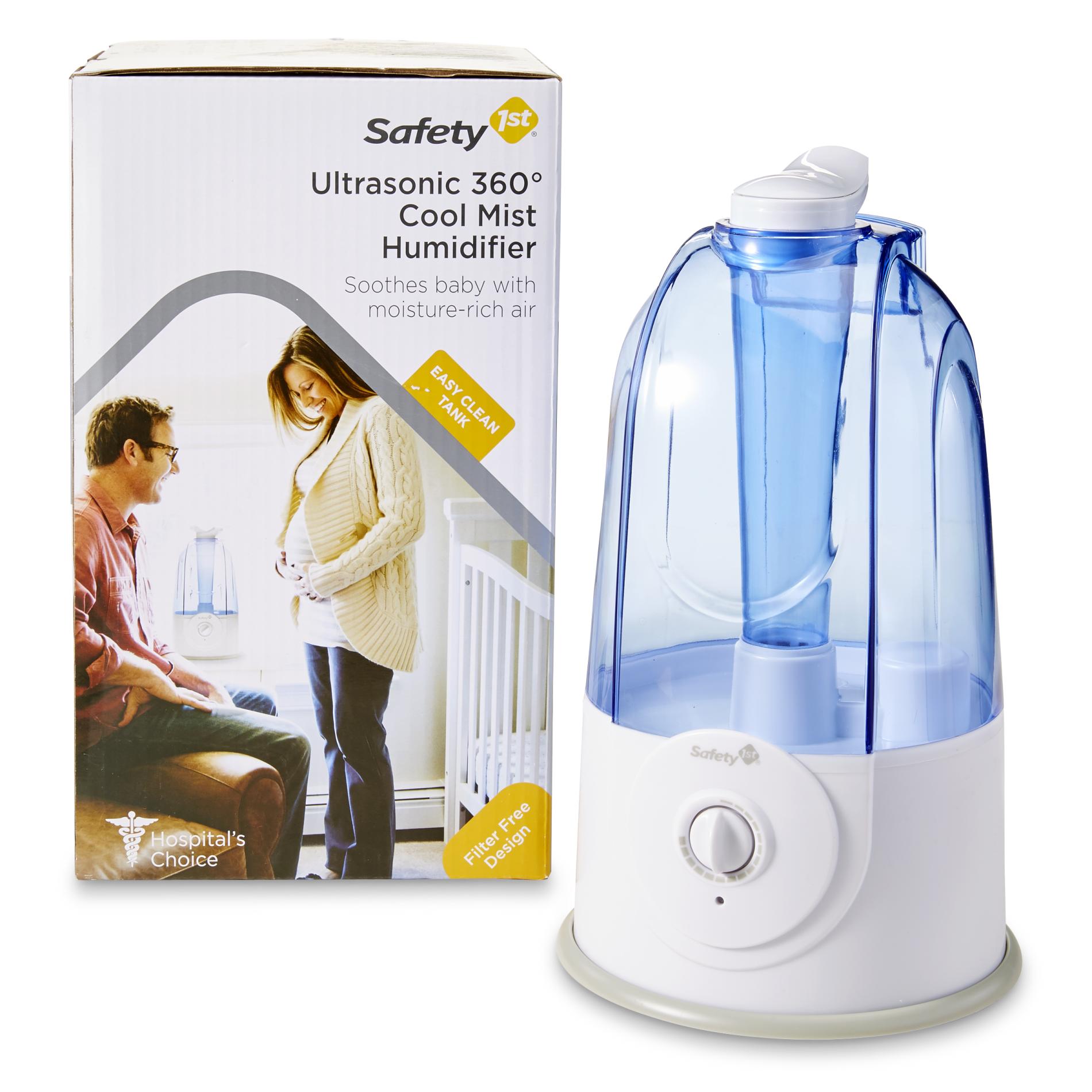 Safety 1st Ultrasonic 360-Degree Cool Mist Humidifier
