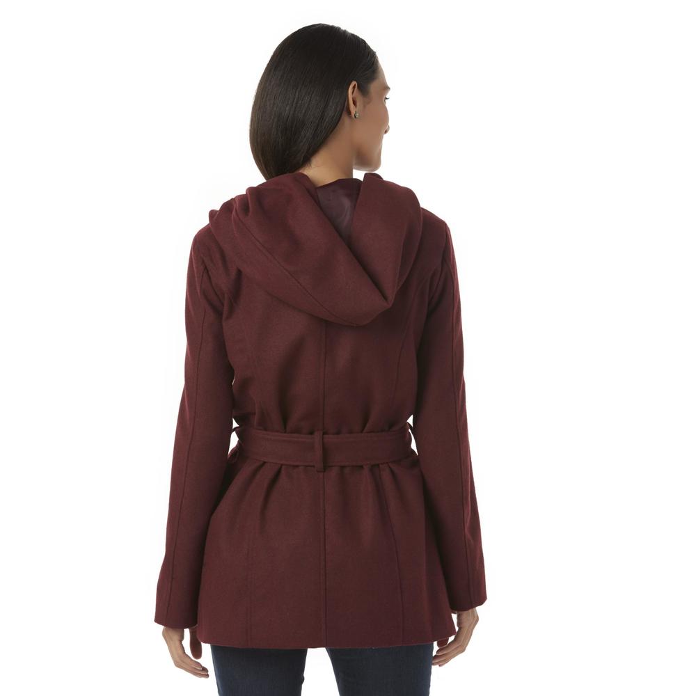 Metaphor Women's Belted Hooded Jacket
