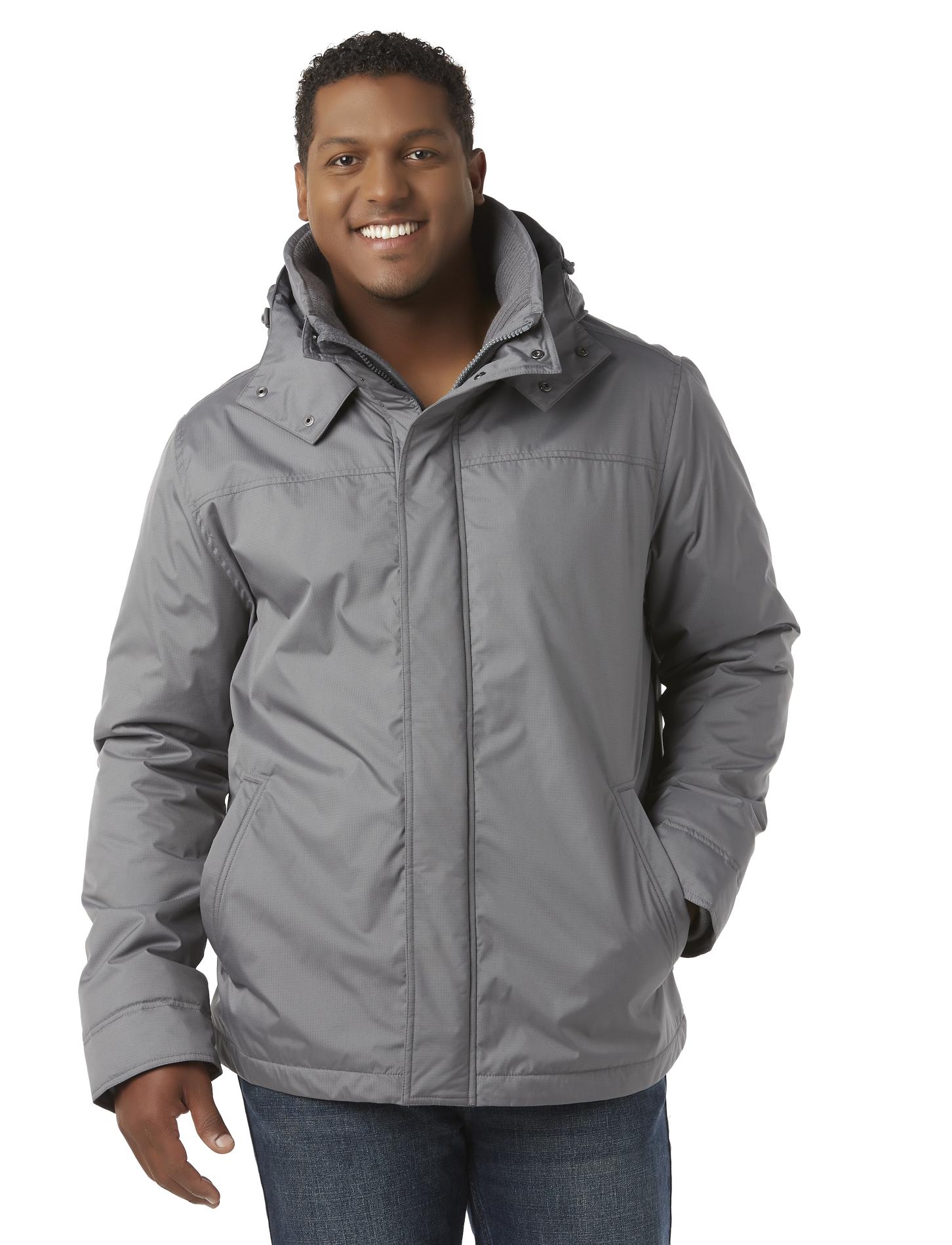 Basic Editions Men's Big & Tall Midweight Jacket Shop Your Way