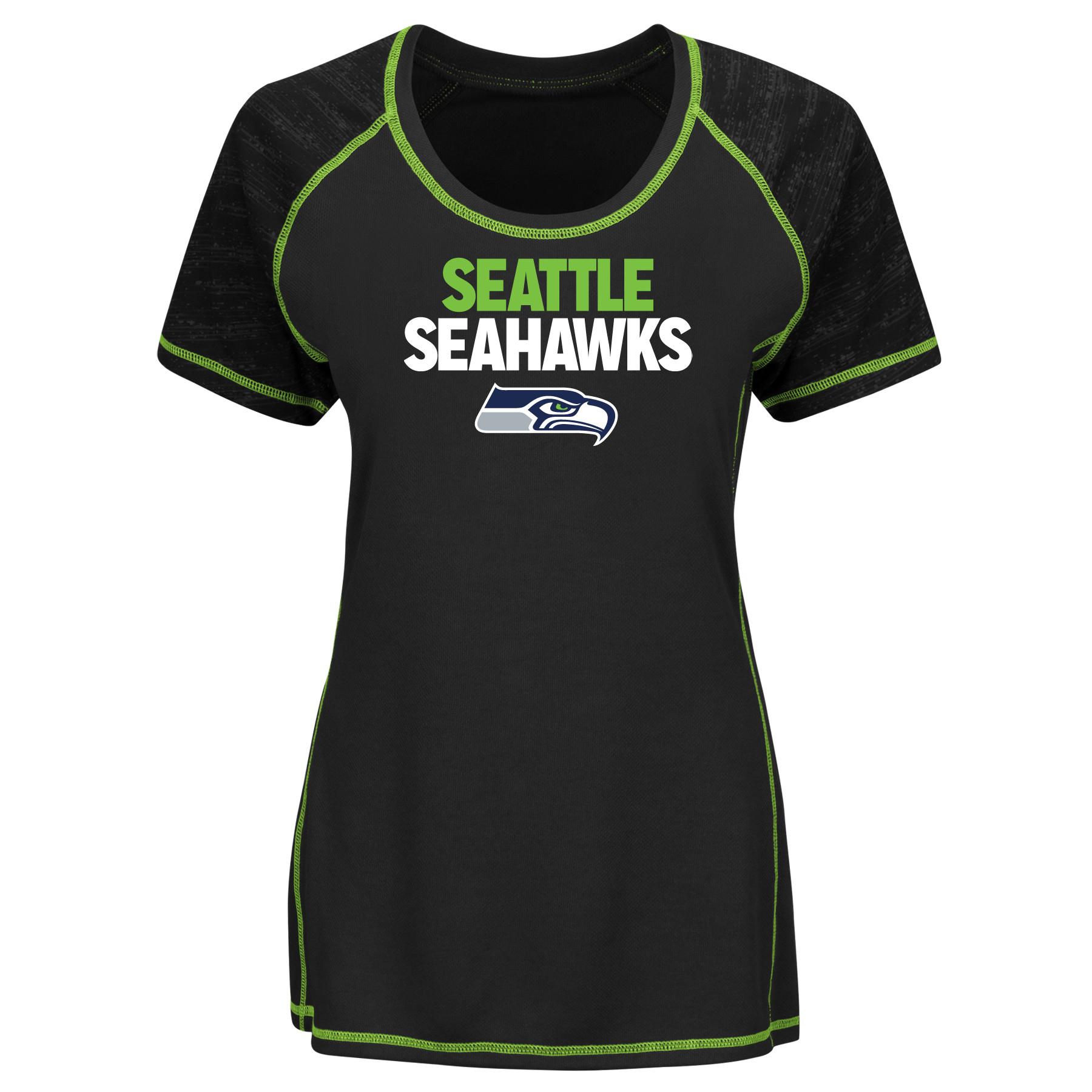 NFL Women's Plus T-Shirt - Seattle Seahawks