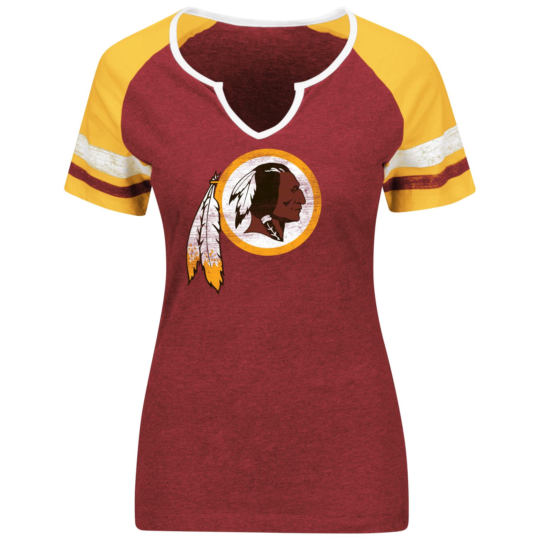 NFL Women's Plus Graphic T-Shirt - Washington Redskins
