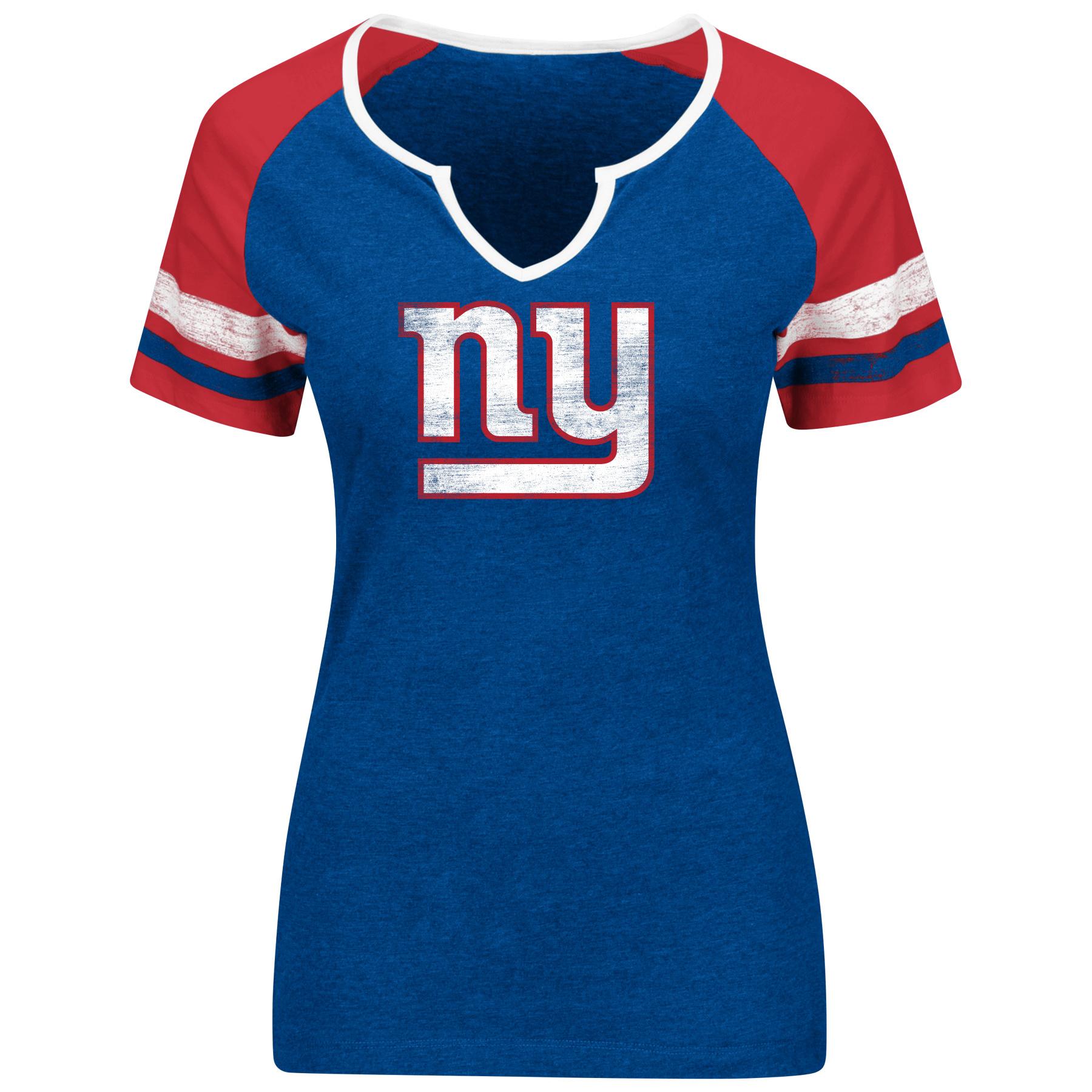 NFL Women's Plus Graphic T-Shirt - New York Giants