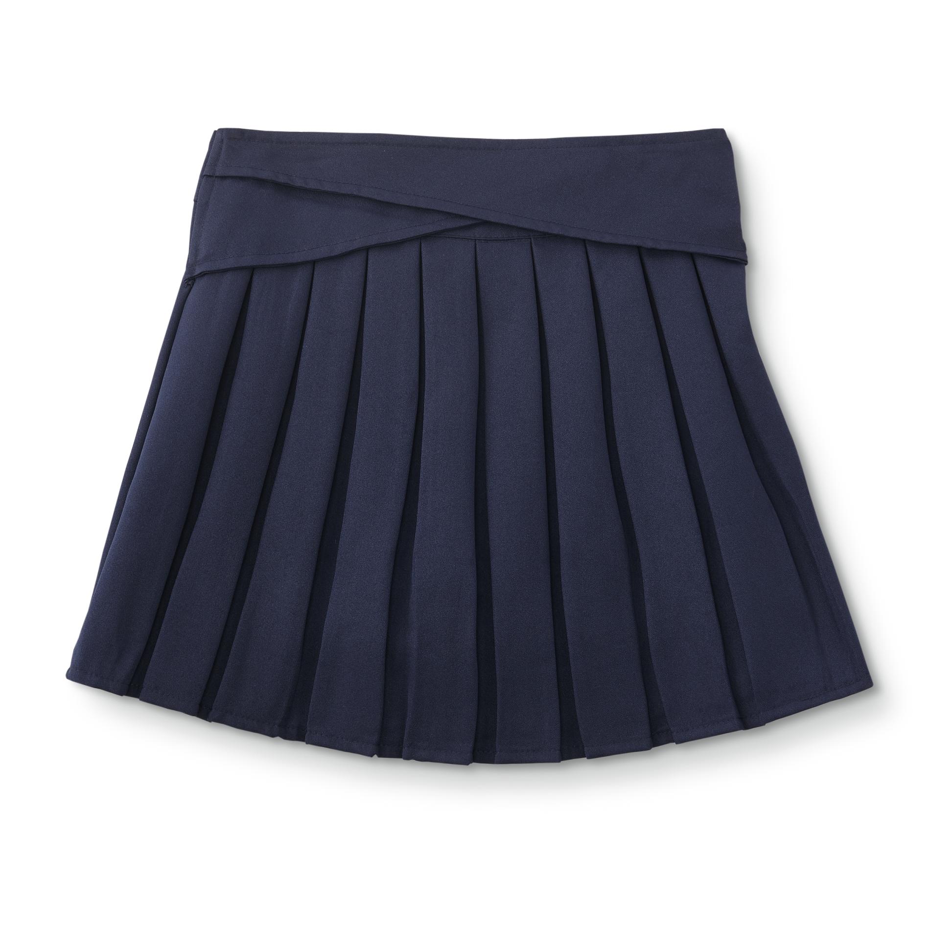 U.S. Polo Assn. Girls' Pleated Miniskirt