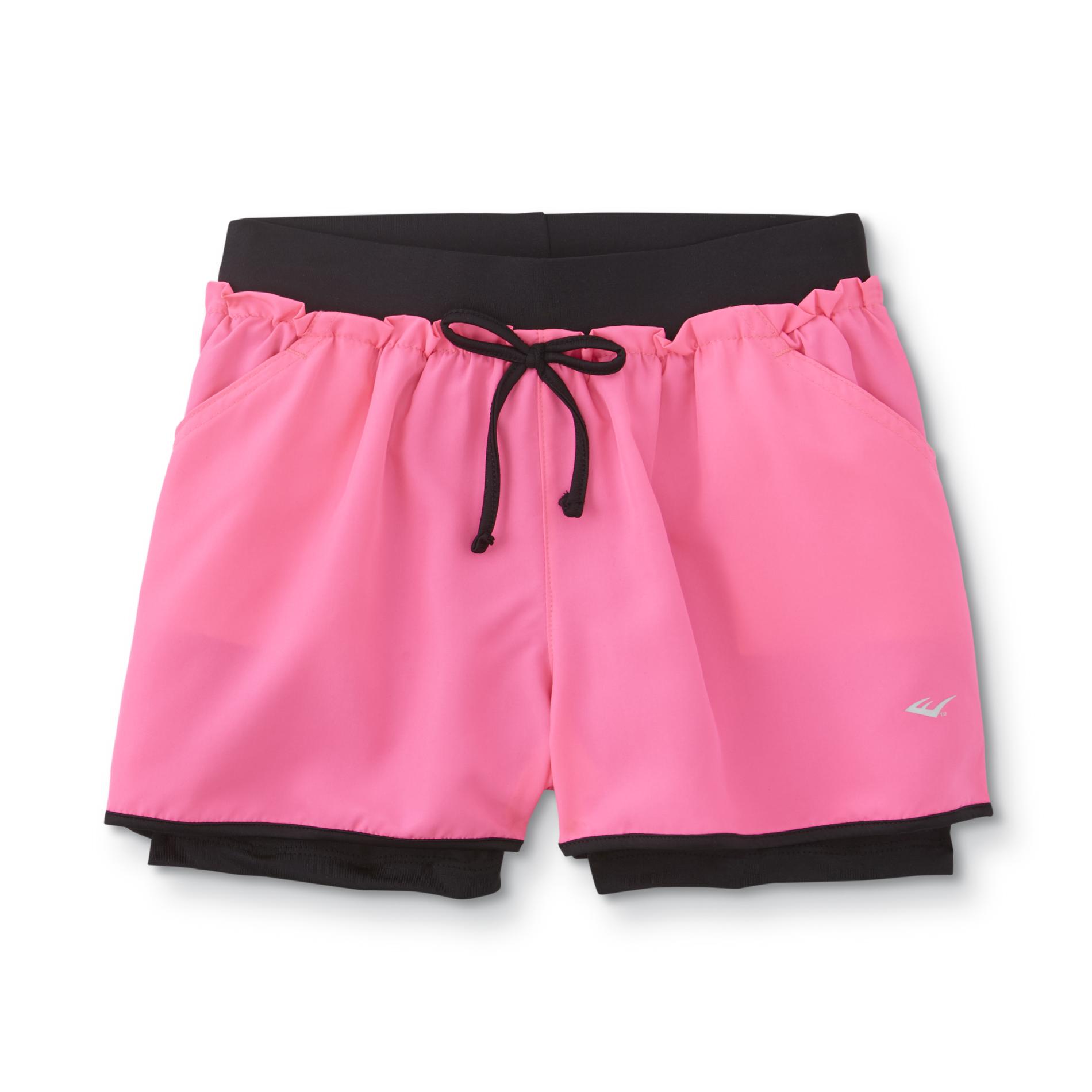 girls plus shorts
