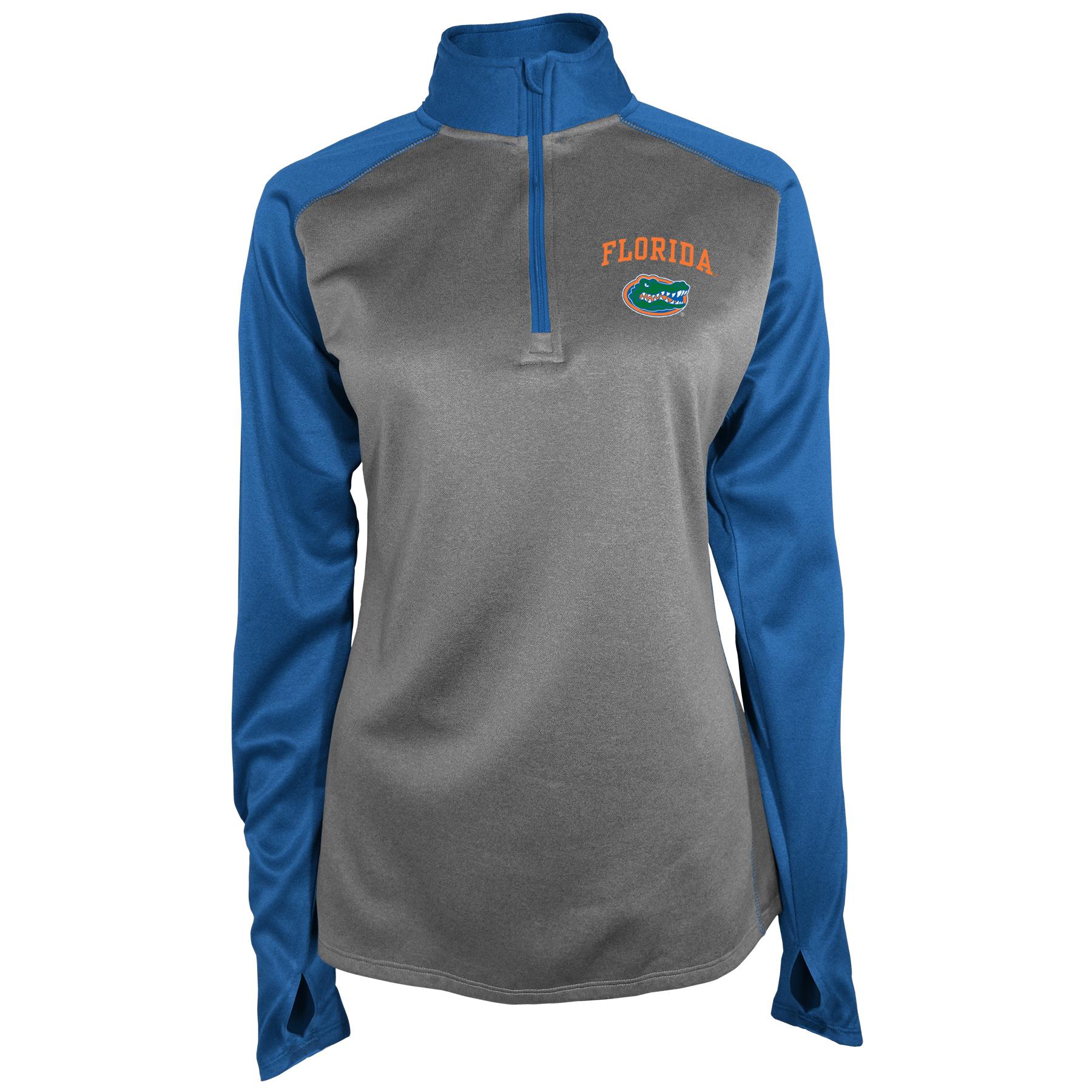 NCAA Women's Quarter-Zip Athletic Shirt - University of Florida Gators