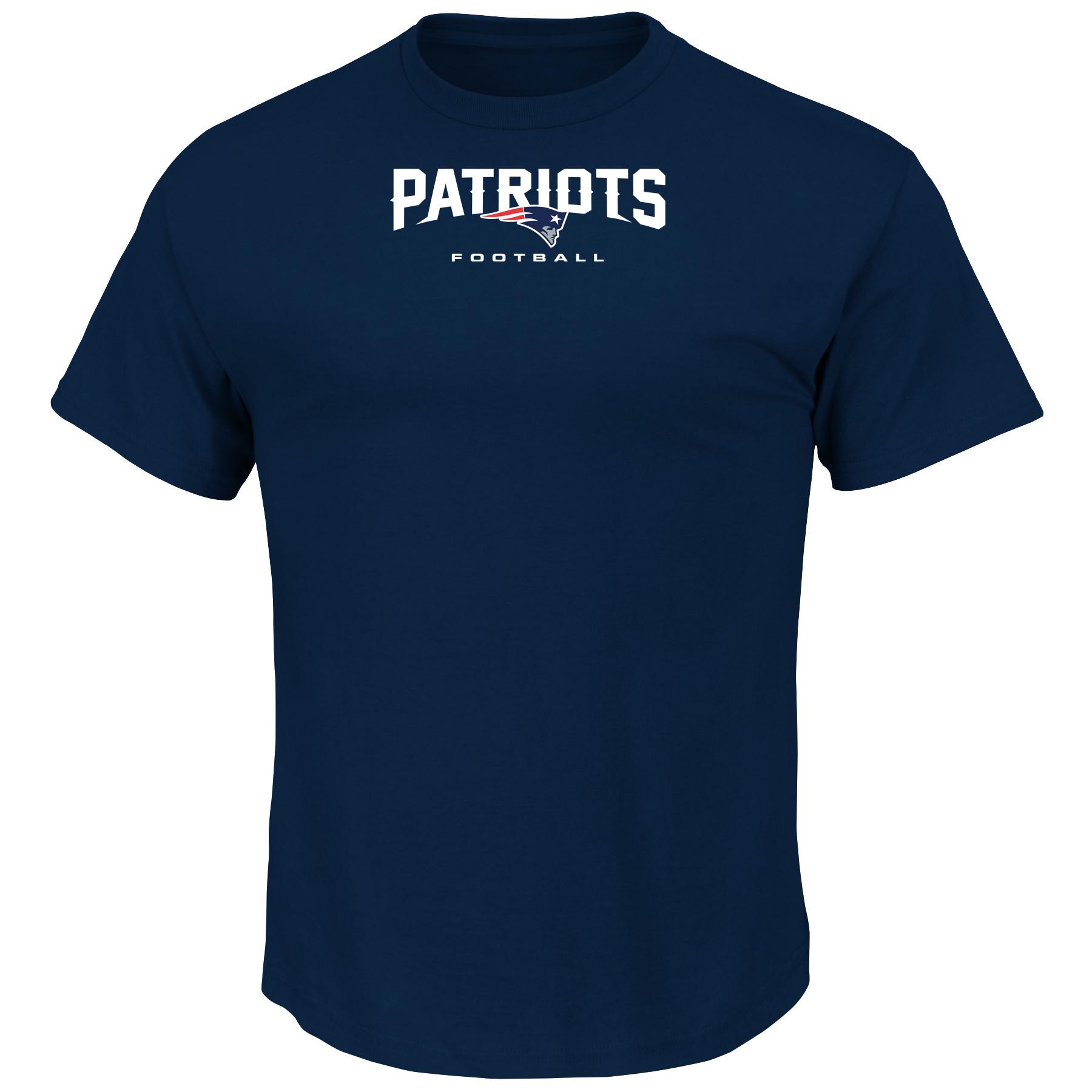 NFL Men's Big & Tall T-Shirt - New England Patriots
