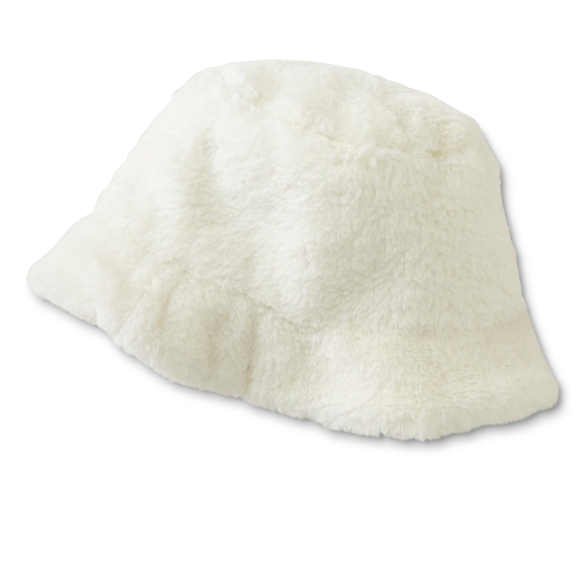Jaclyn Smith Women's Faux Fur Bucket Hat