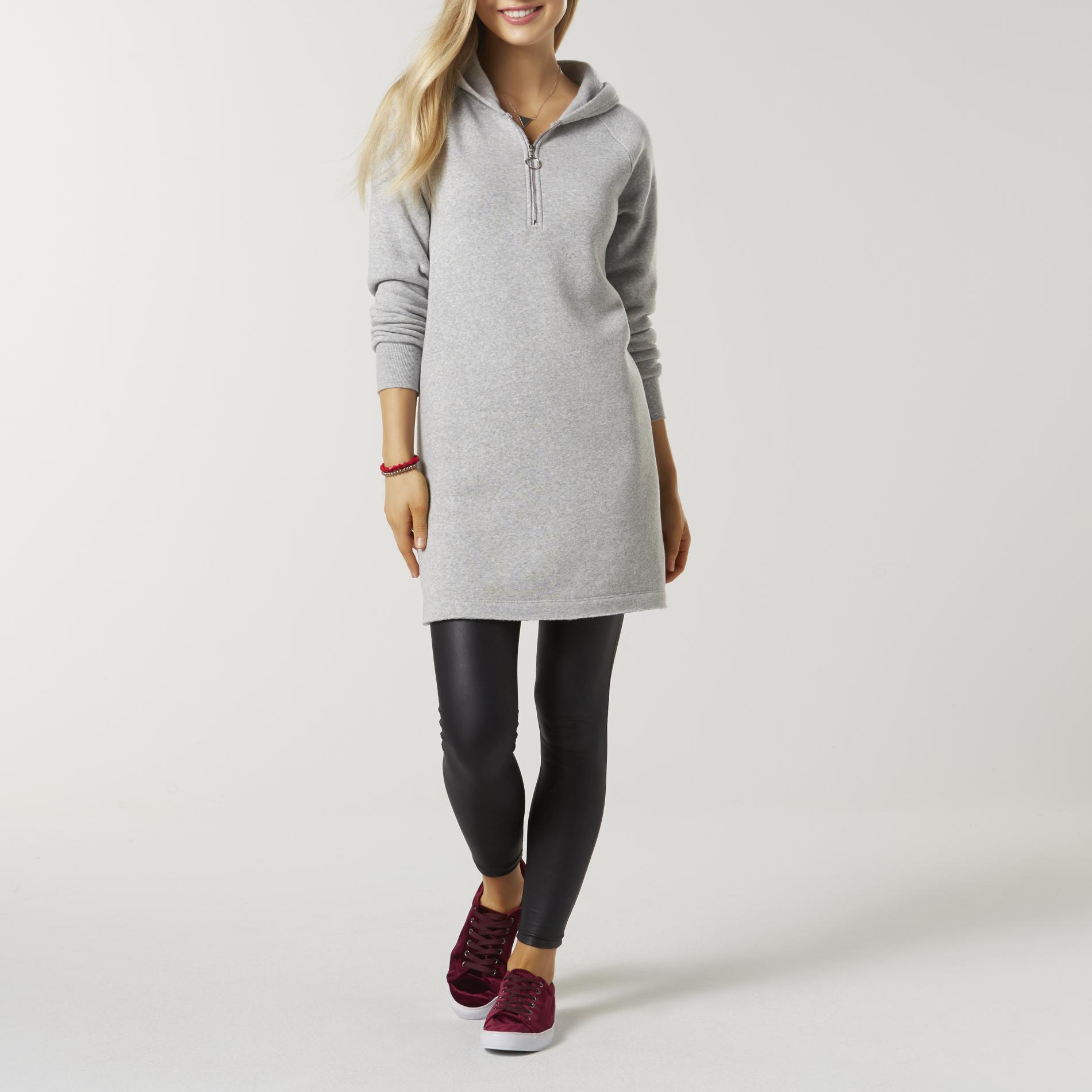 Amplify Juniors' Hoodie Dress, Size: XS, Rumba Red Amplify Juniors' Hoodie Dress, Size: XS, Rumba Red