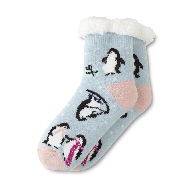 Women's Slipper Socks - Penguins