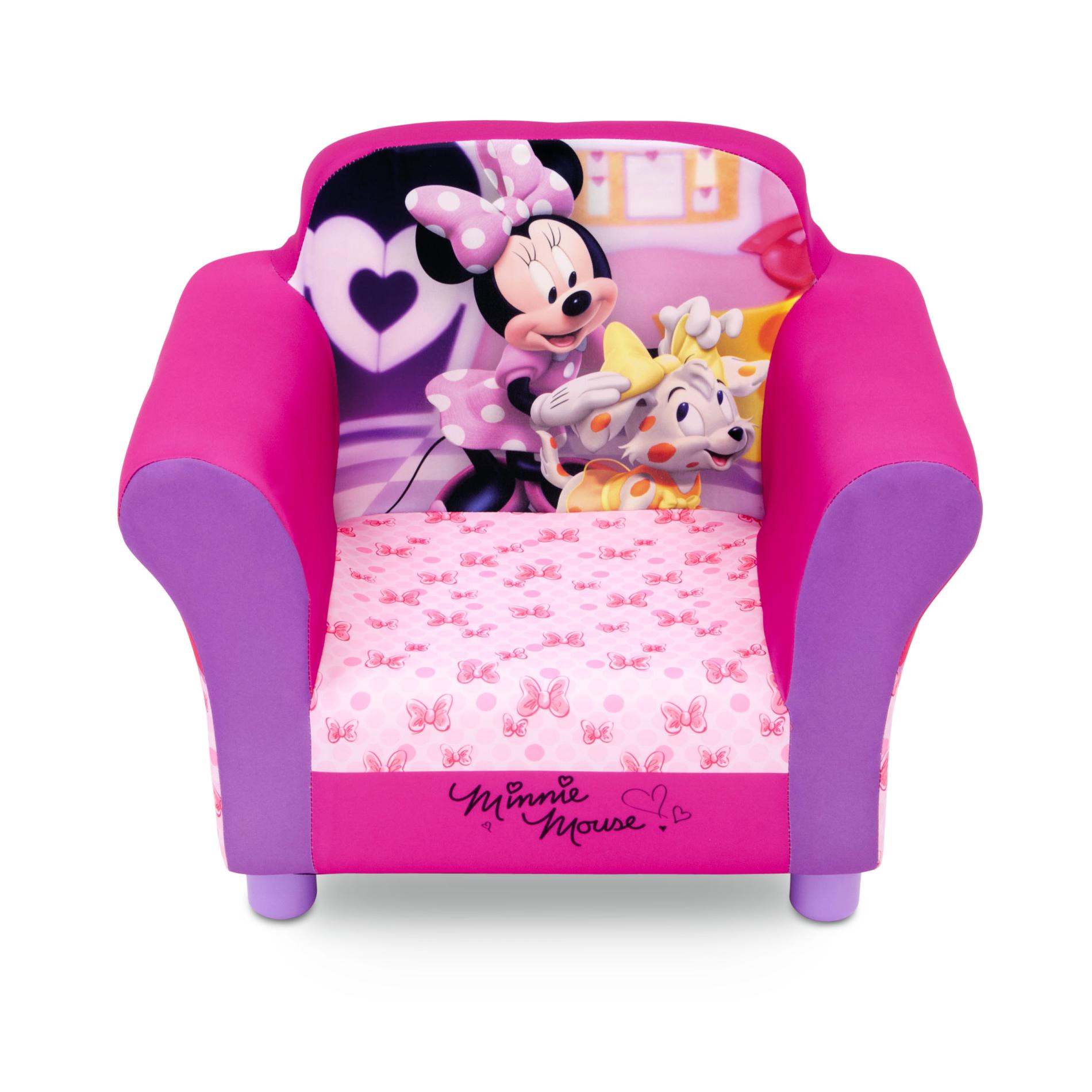 Disney Toddler Girl S Upholstered Chair Minnie Mouse