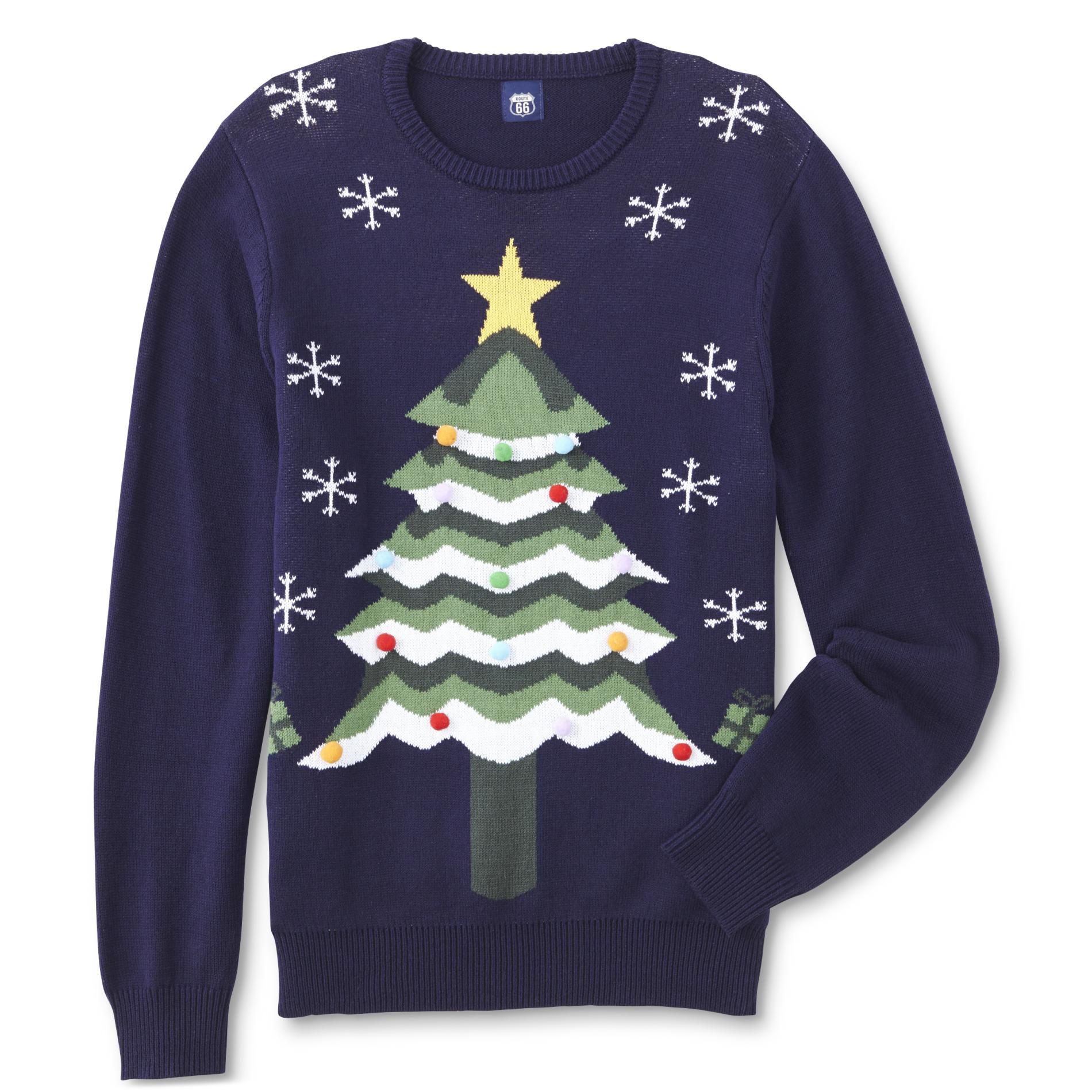 Route 66 Men's Ugly Christmas Sweater - Tree