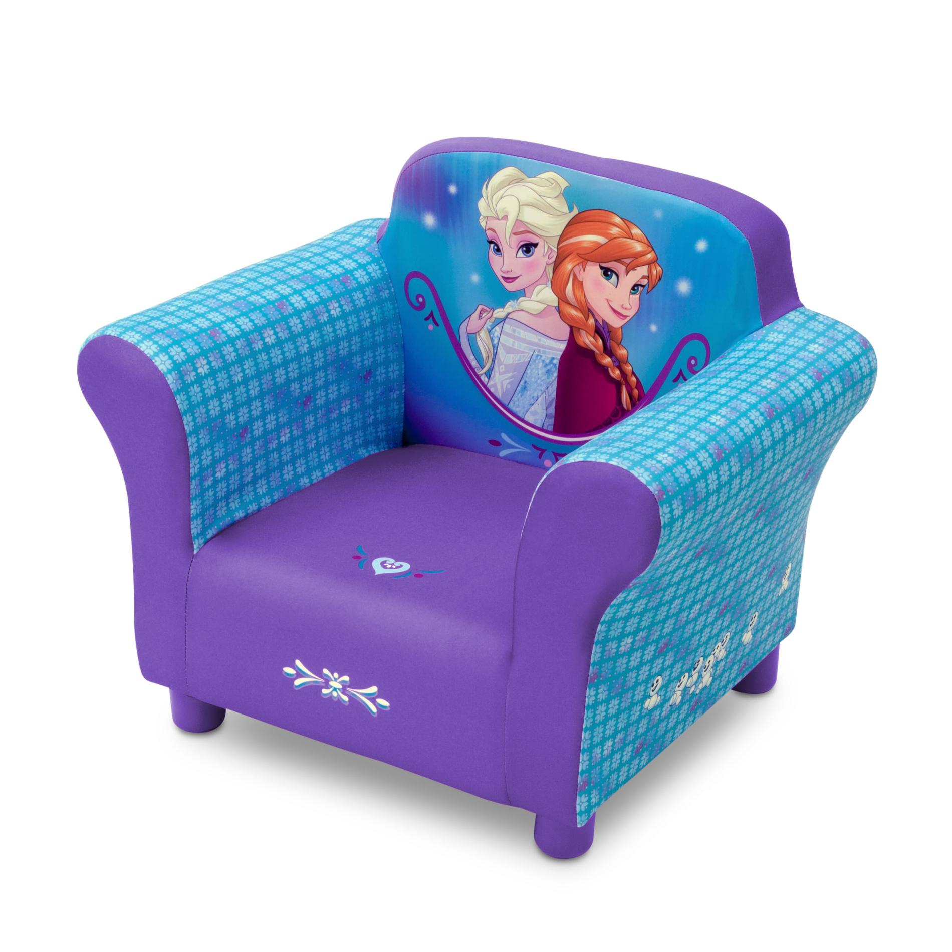 Disney Frozen Toddler Girl's Upholstered Chair - Anna & Elsa