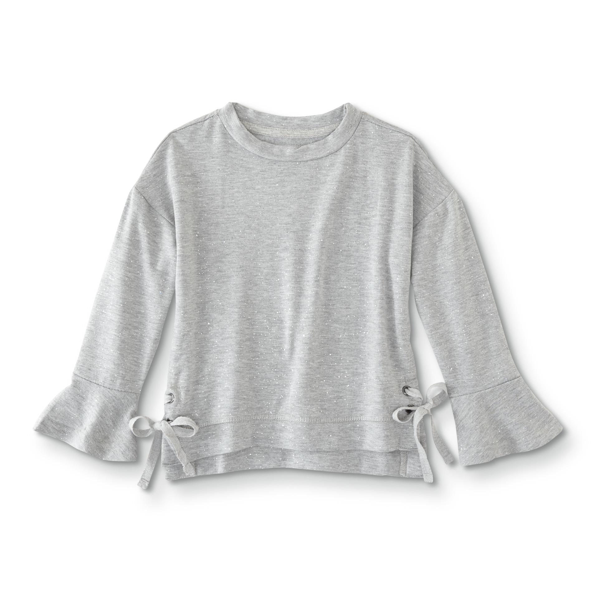 Aeropostale Girls' Bell Sleeve Sweater