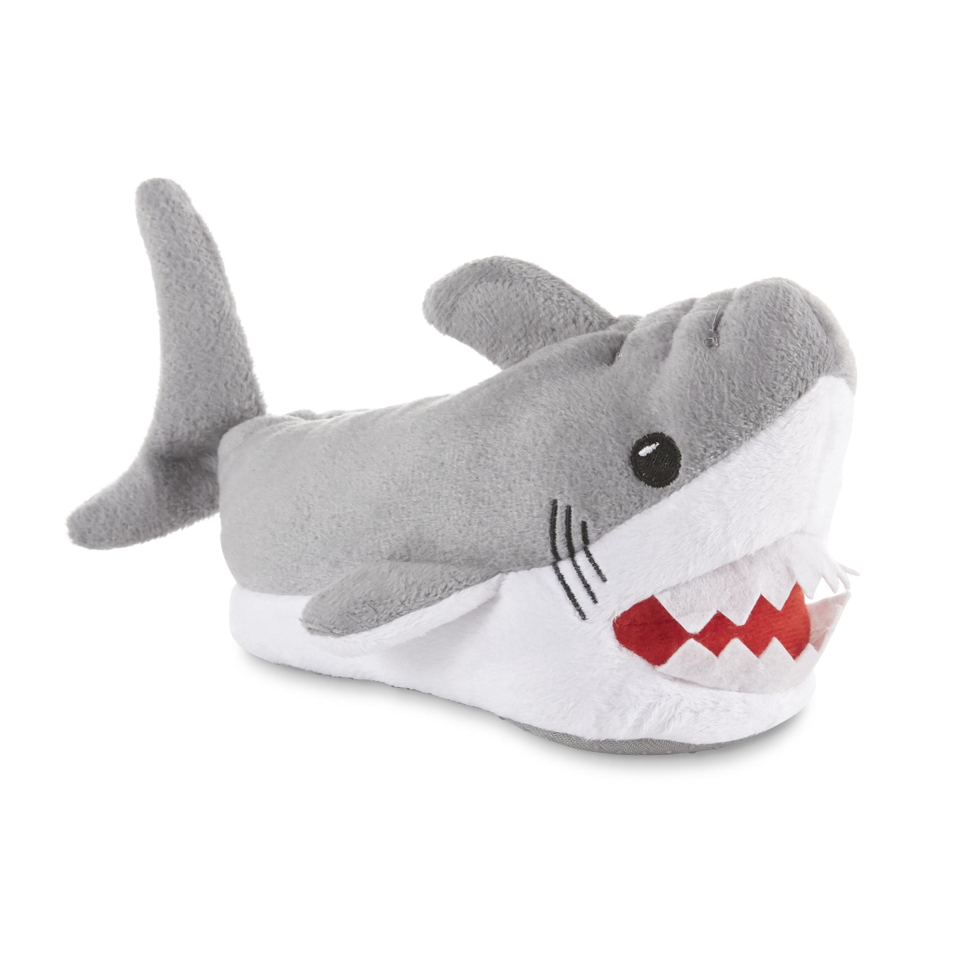 Toddler Boys' Shark Slipper - Gray