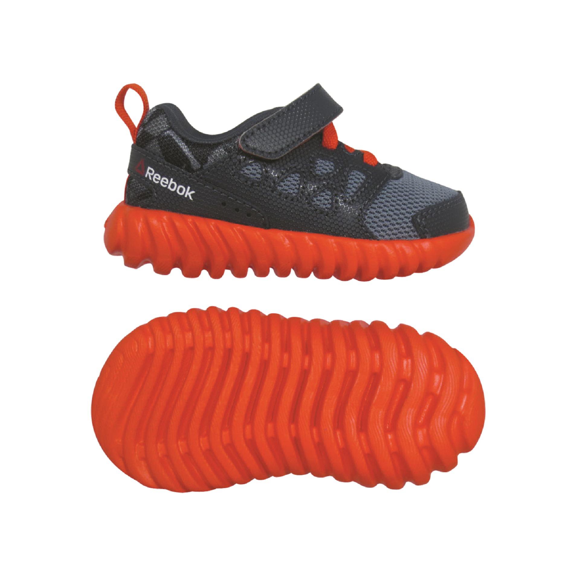 Reebok Toddler Boy's TwistForm Blaze 2.0 Blue/Orange Athletic Shoe