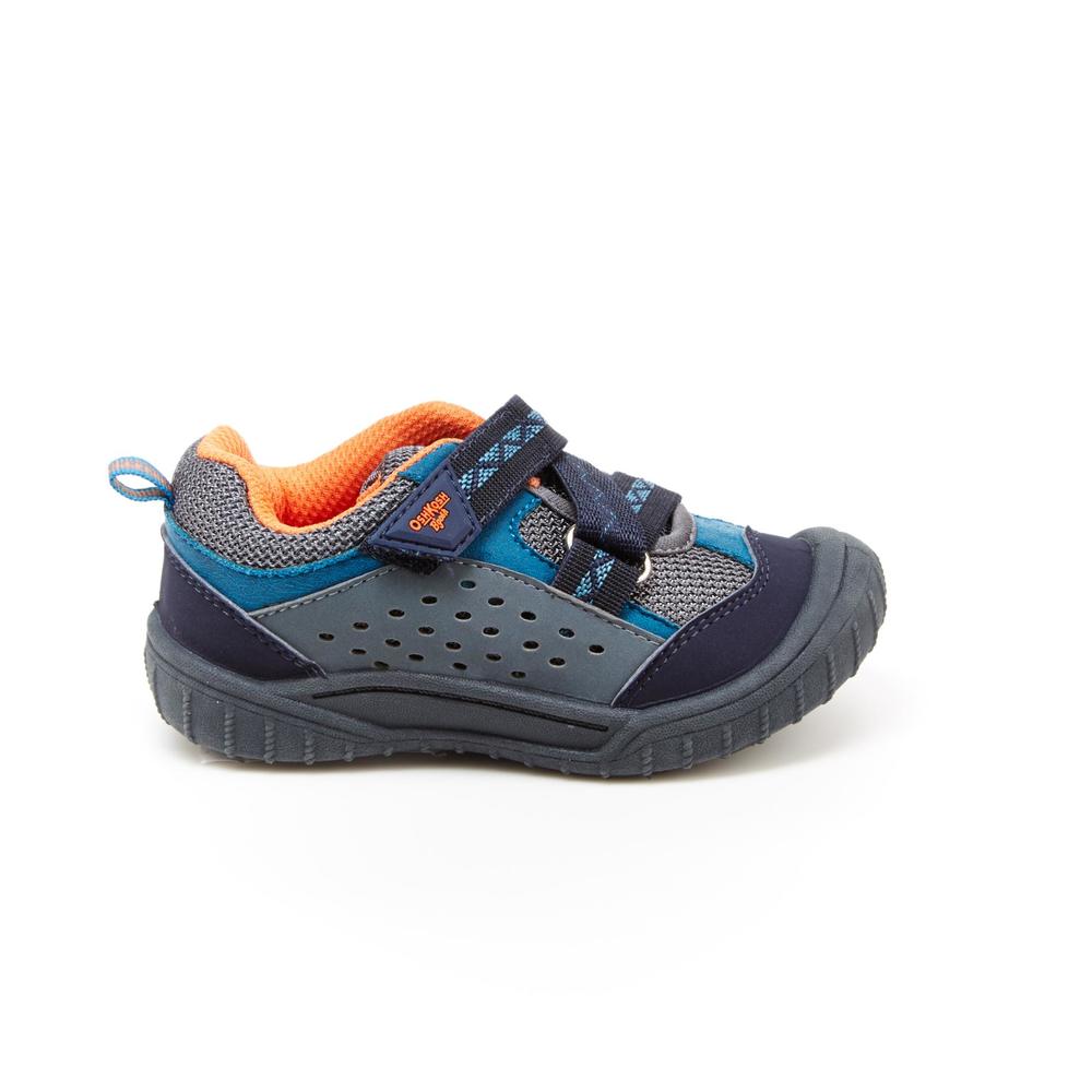 OshKosh Toddler Boy's Magma Blue/Gray Athletic Shoe