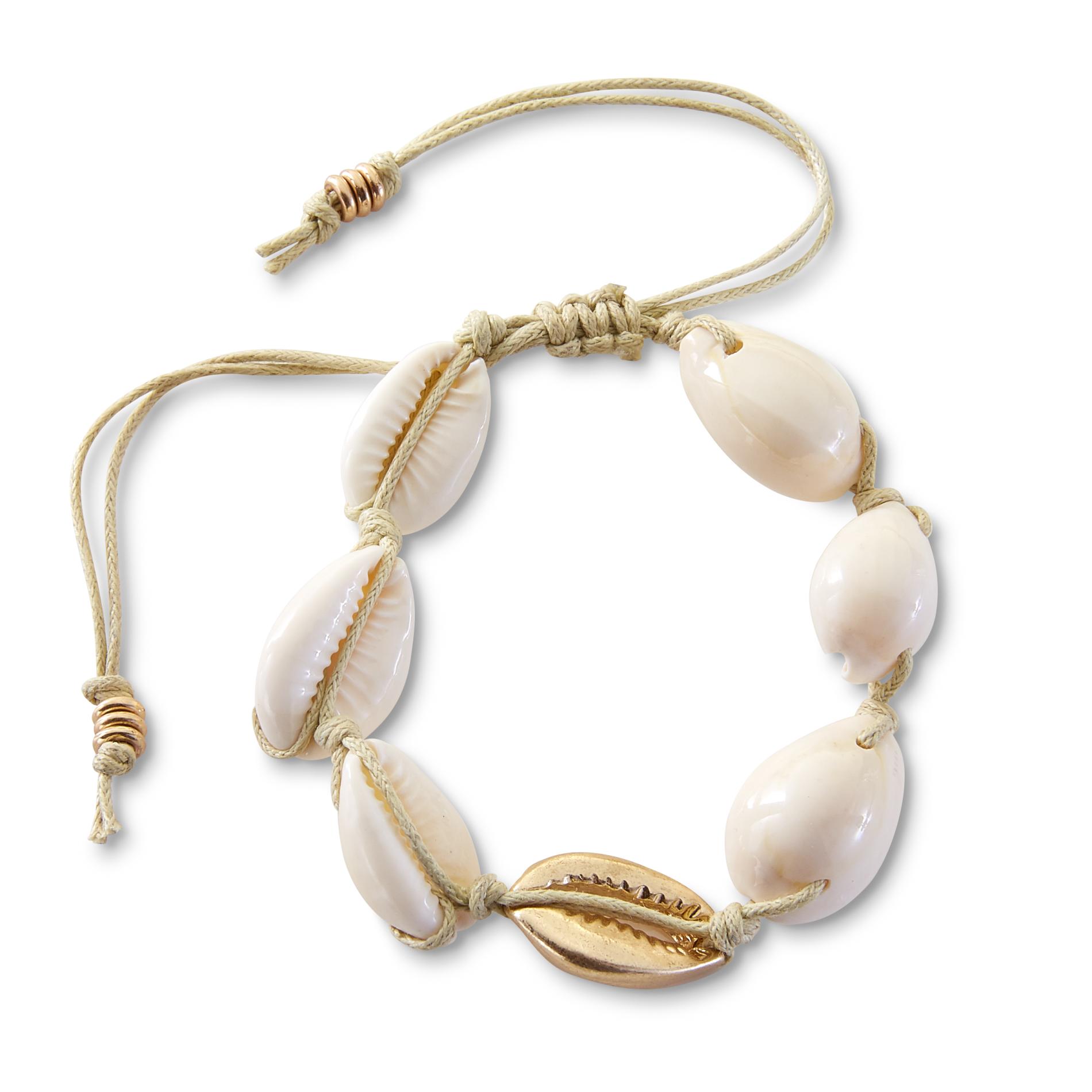 Studio S Women's Goldtone Shell Bracelet