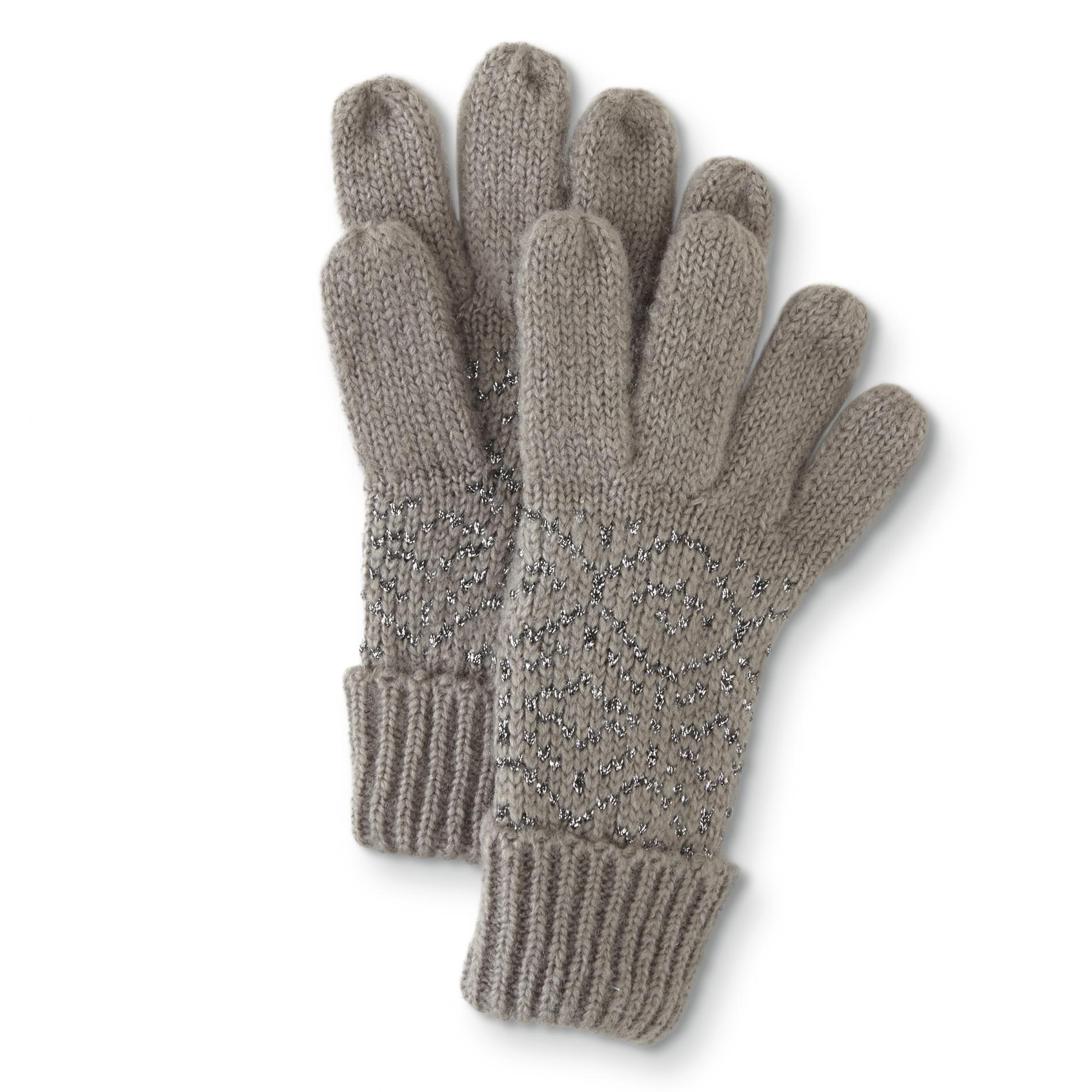 Women's Chunky Knit Gloves