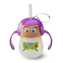 Tomy The First Years Disney/Pixar Toy Story Buzz Lightyear Baby Trainer Straw Cup, 7 Ounces