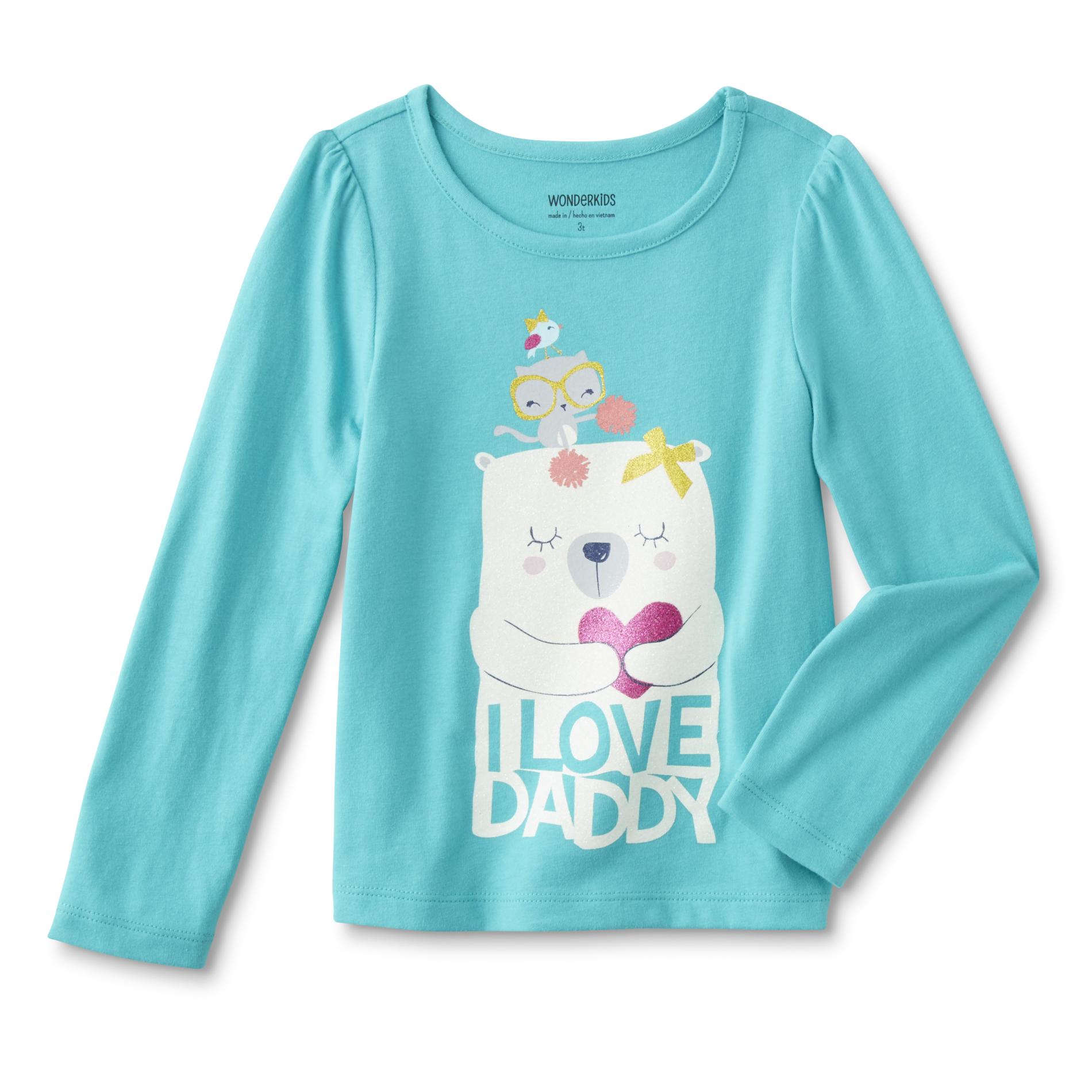 WonderKids Infant & Toddler Girl's Graphic T-Shirt - I Love Daddy