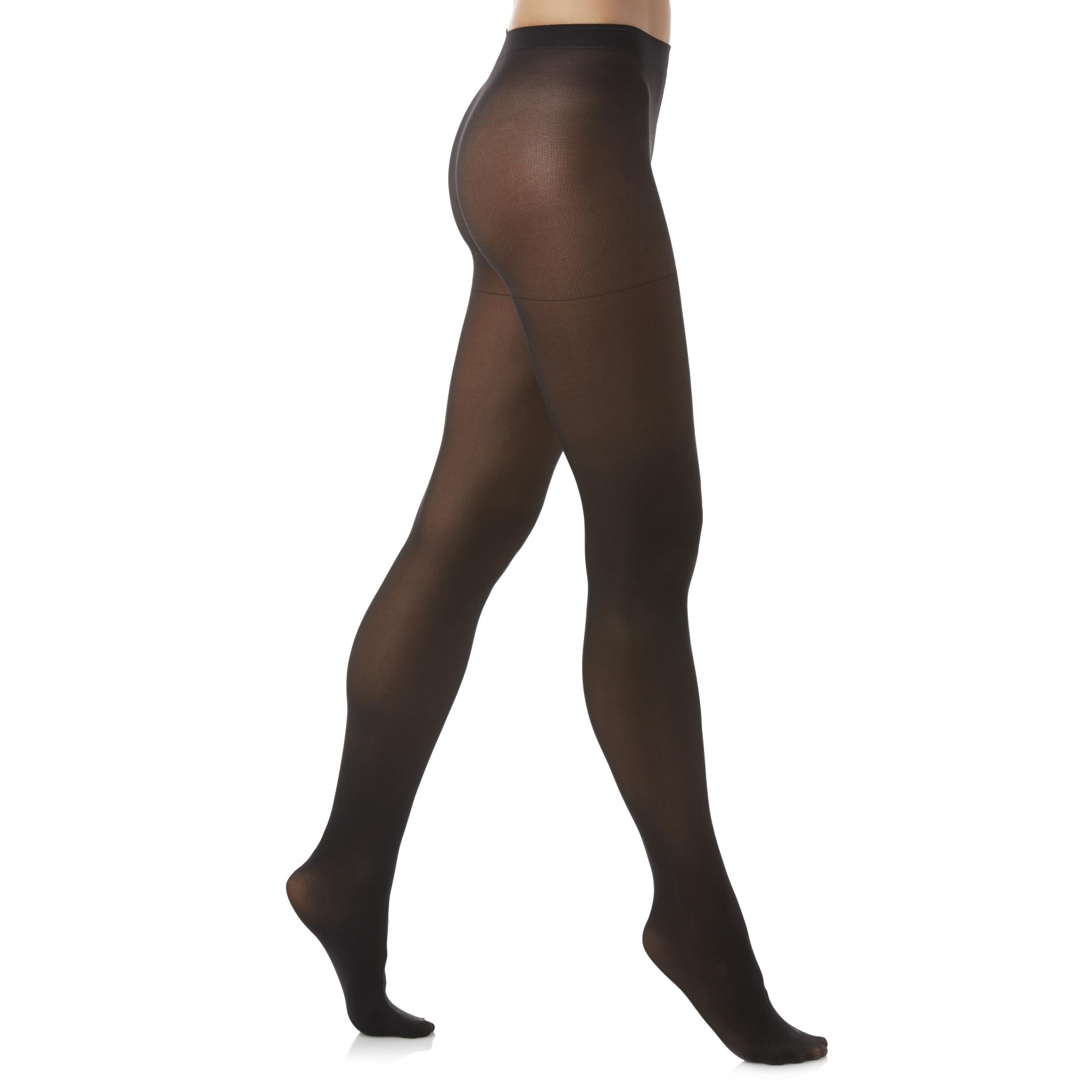 L'eggs Women's 2-Pairs Everyday Tights, Size: B, Black L'eggs Women's 2-Pairs Everyday Tights, Size: B, Black