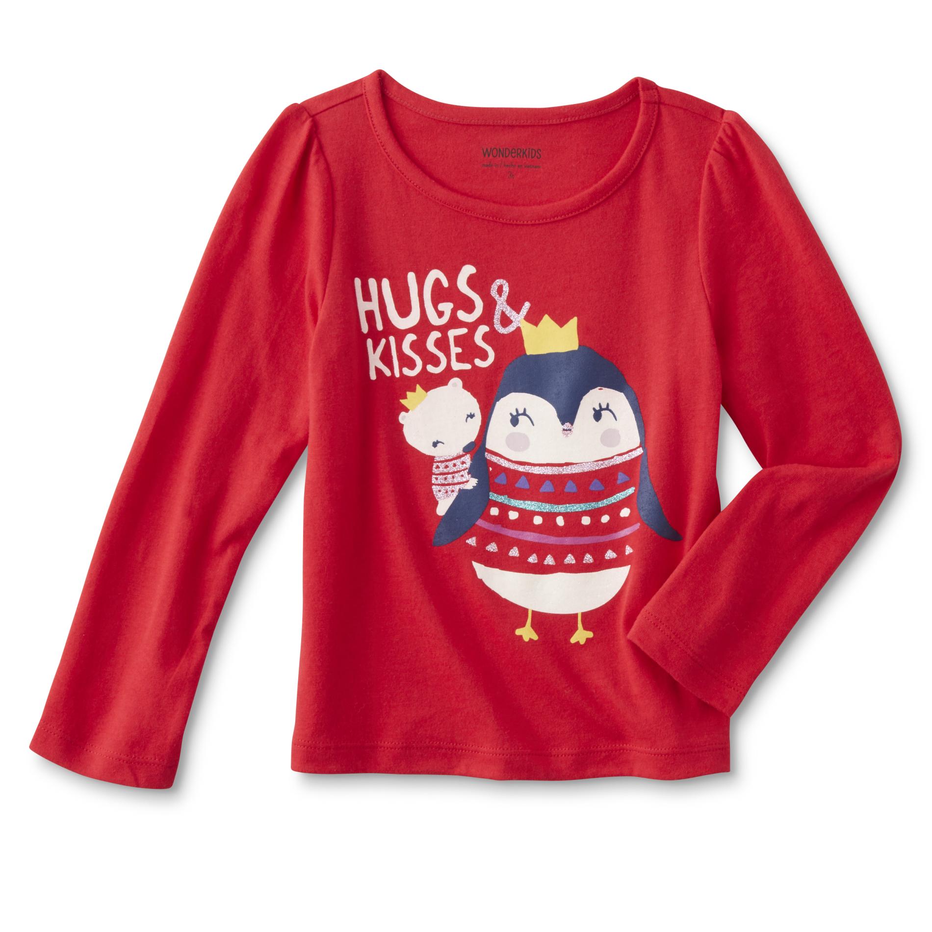 WonderKids Infant & Toddler Girl's Graphic T-Shirt - Hugs & Kisses