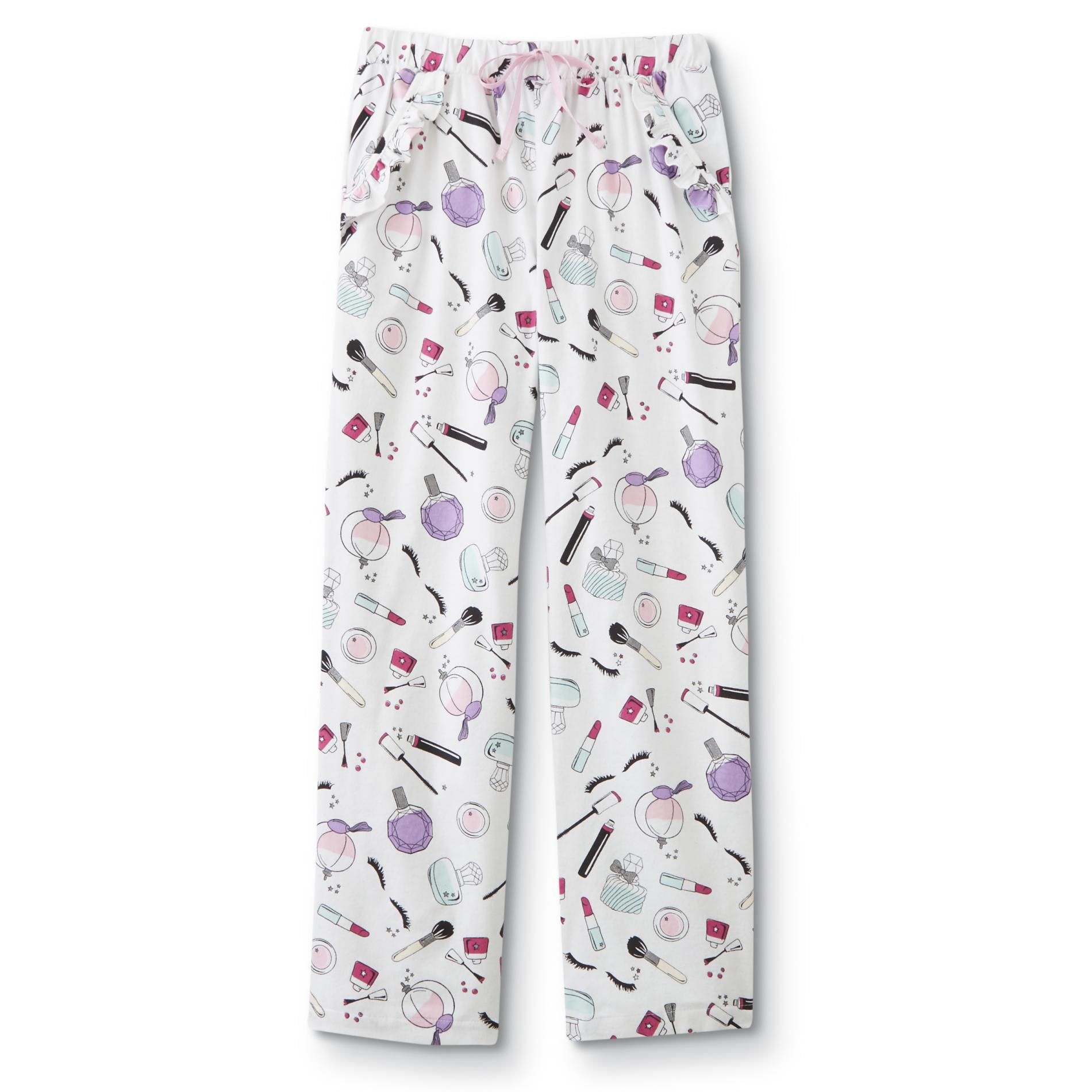 Joe Boxer Juniors' Flannel Pajama Pants - Makeup
