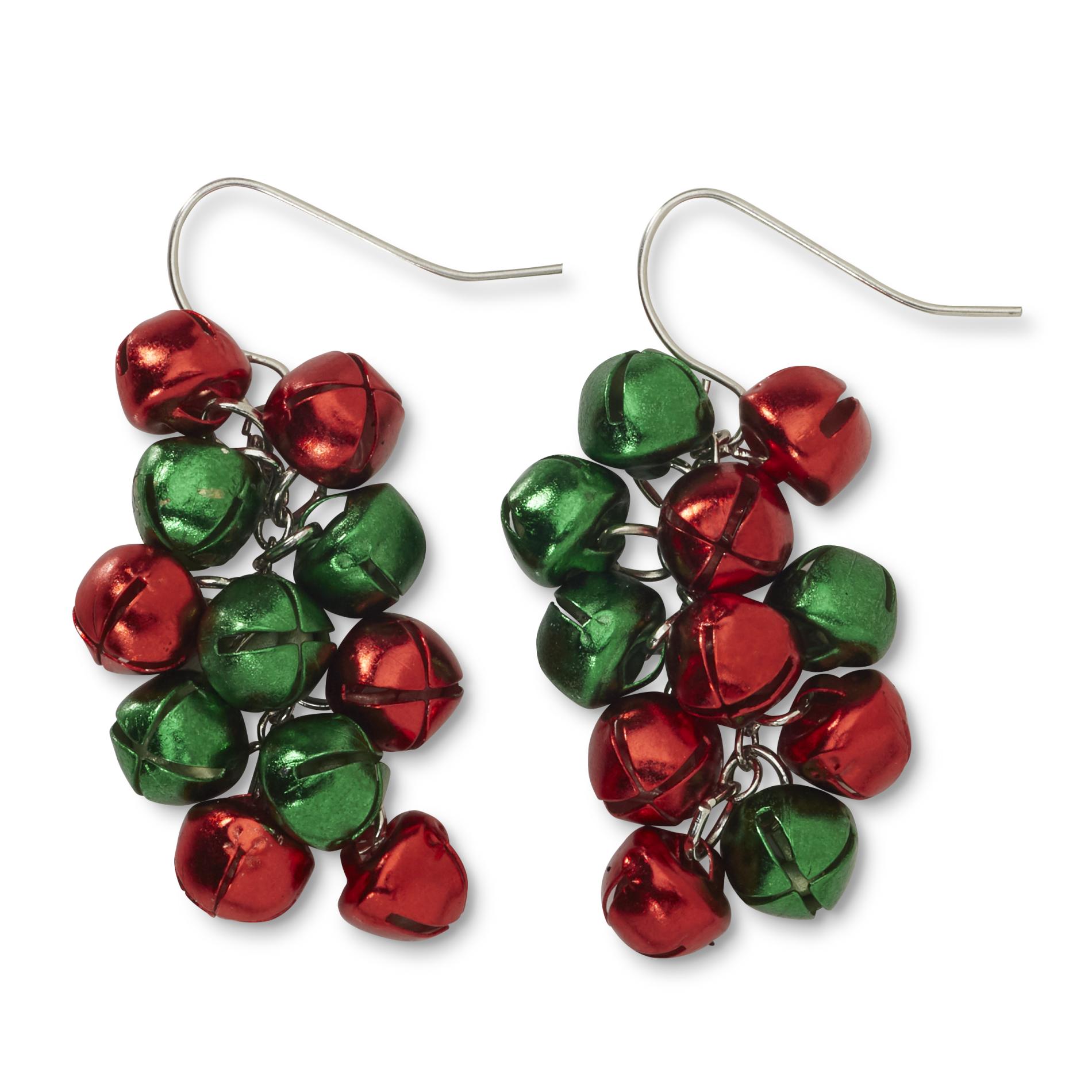 Women's Jingle Bell Dangle Earrings