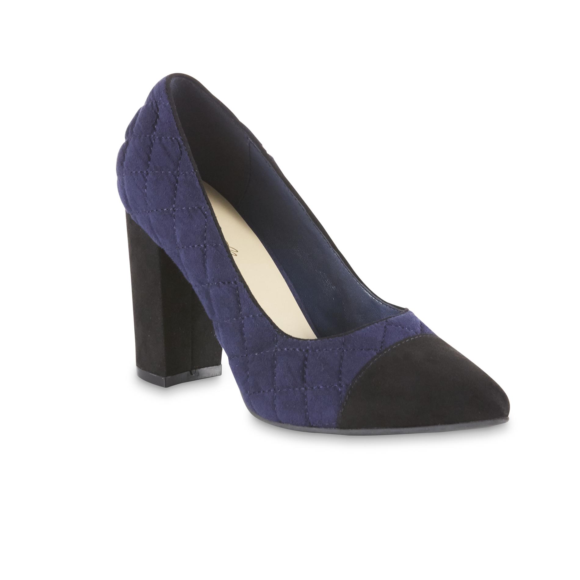 dark navy court shoes