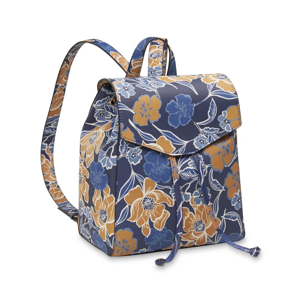 Jaclyn Smith Women's Fashion Backpack - Floral