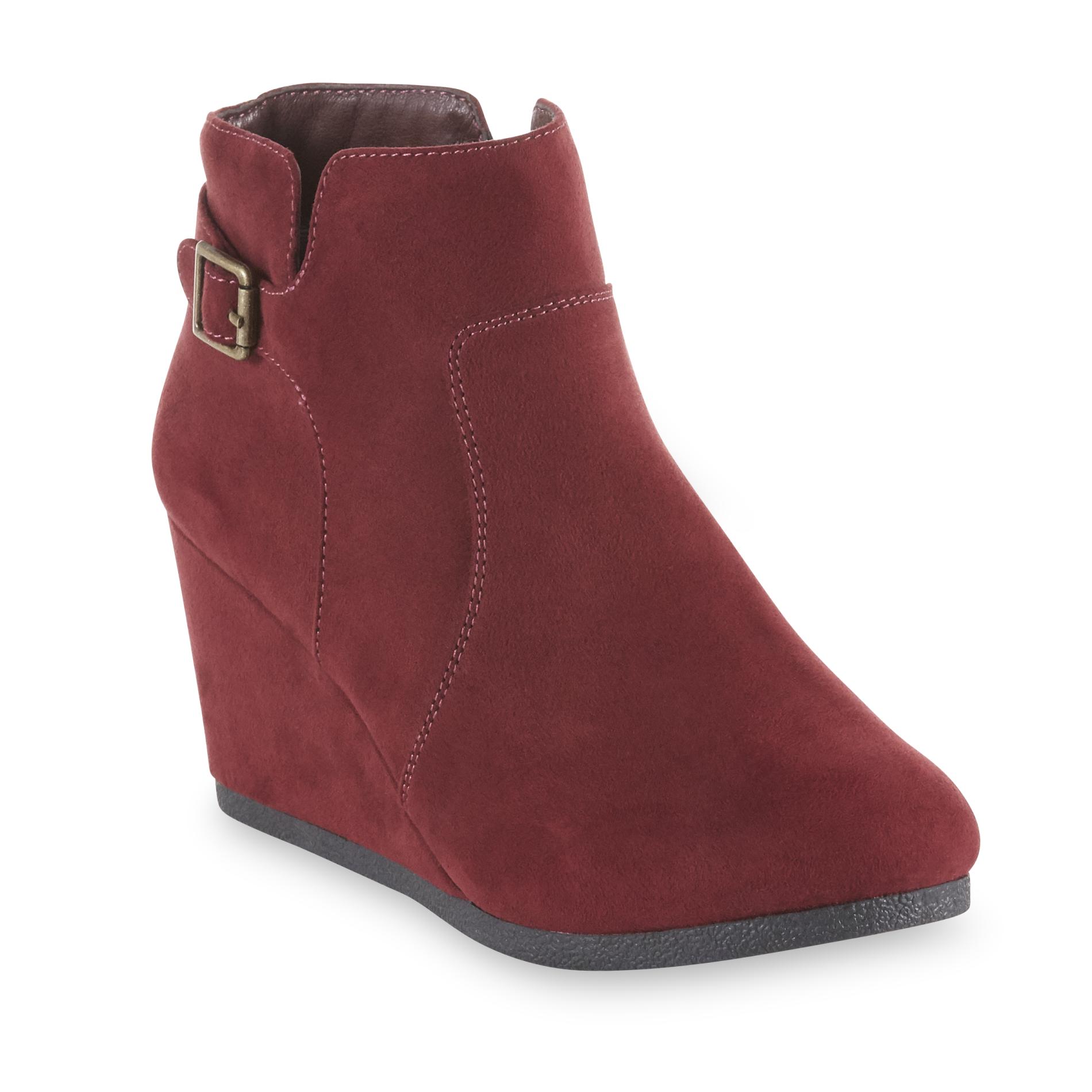 attention wedge booties