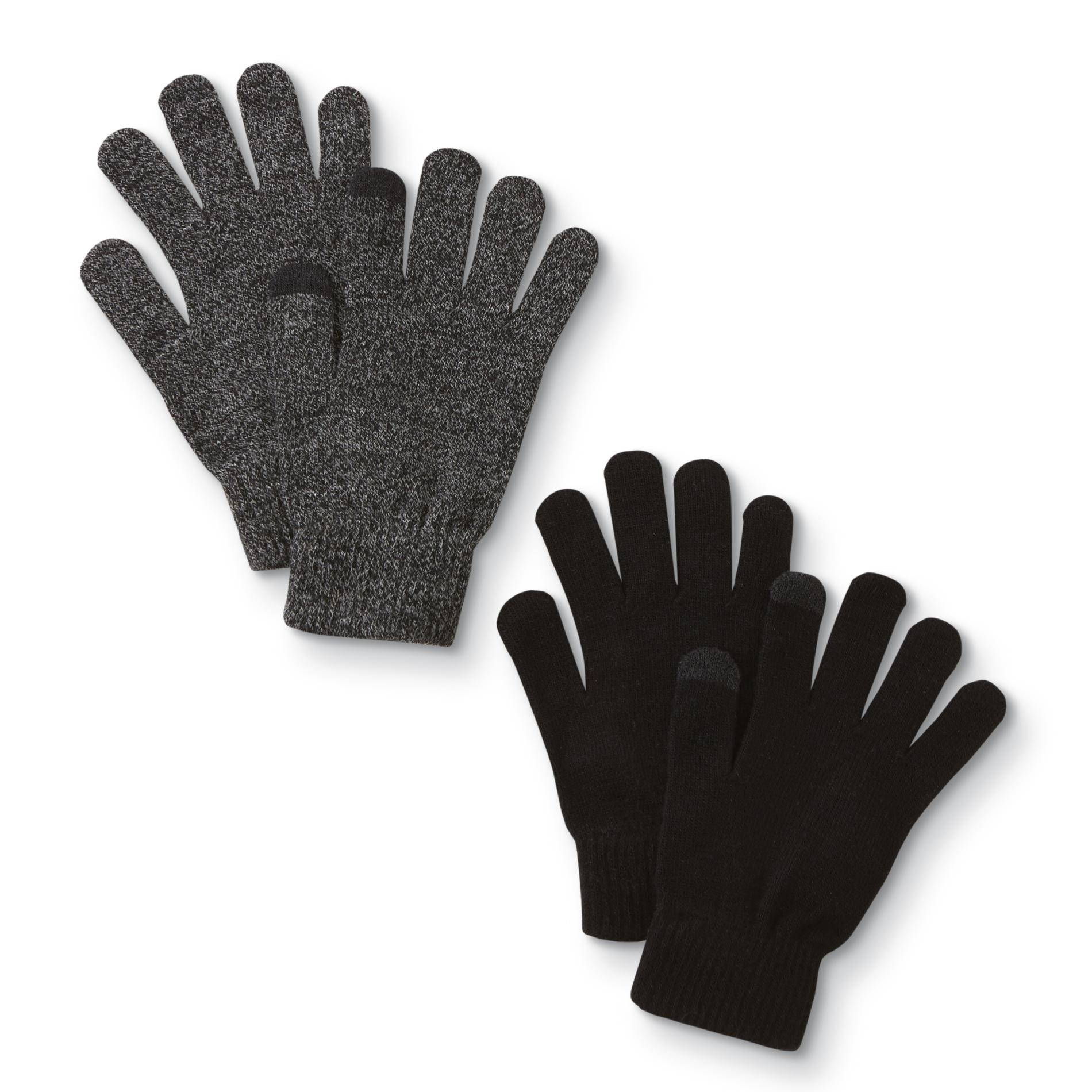 Simply Styled Men's 2-Pairs Gloves