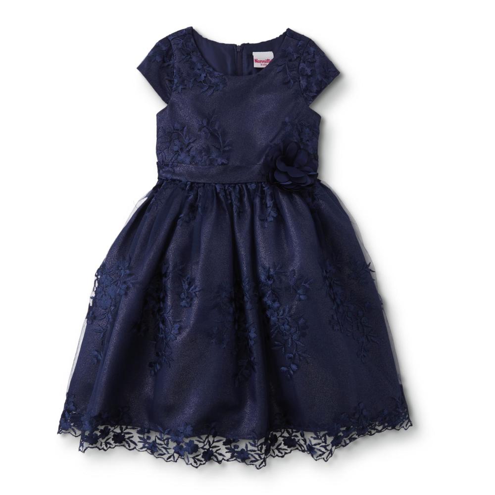Children's Apparel Girls' Lace Occasion Dress - Floral