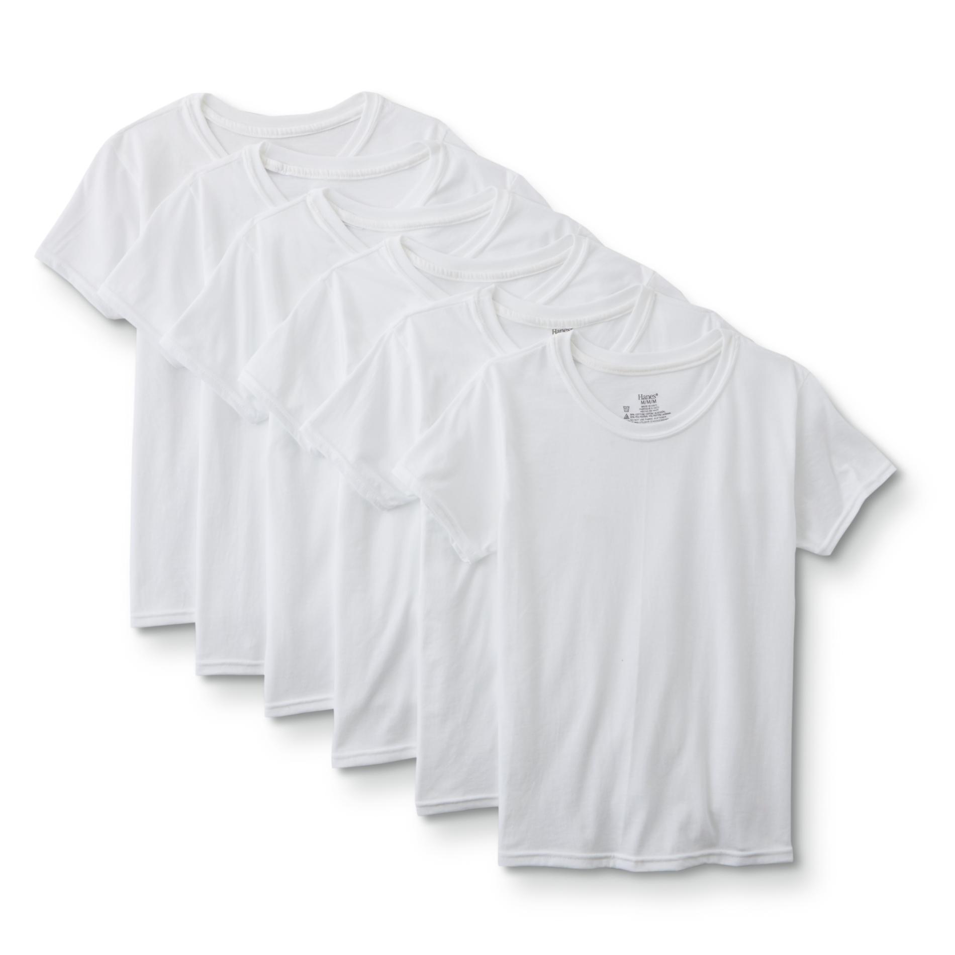 Hanes Authentic Tagless Boys Cotton T-Shirt 