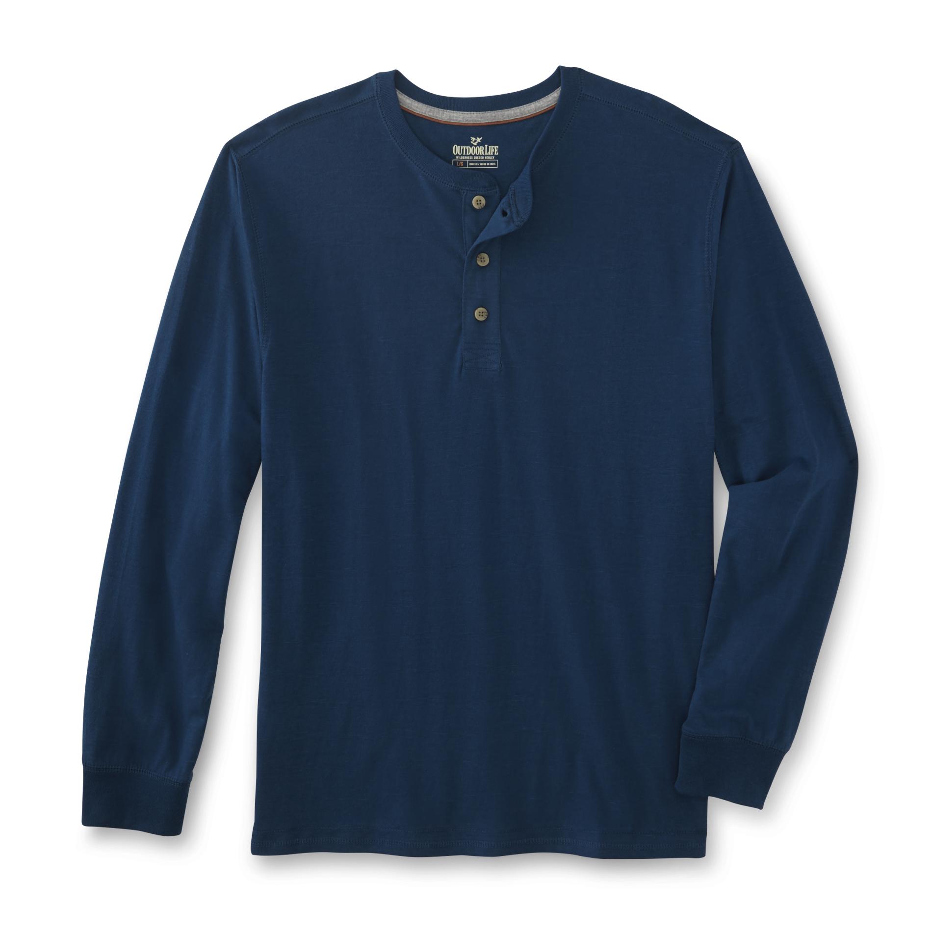 Outdoor Life&reg; Men's Long-Sleeve Henley Shirt